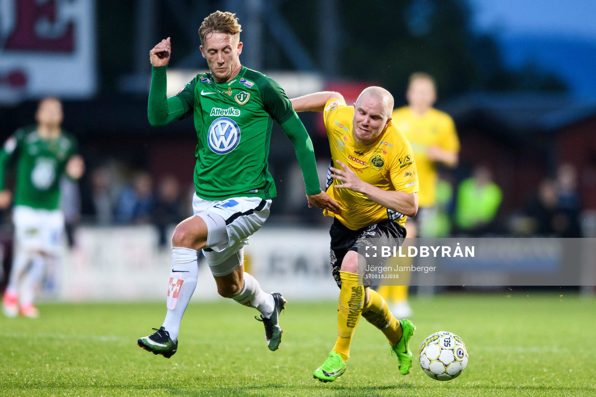 Jönköpings Stefan Karlsson och Elfsborgs Simon Lundevall