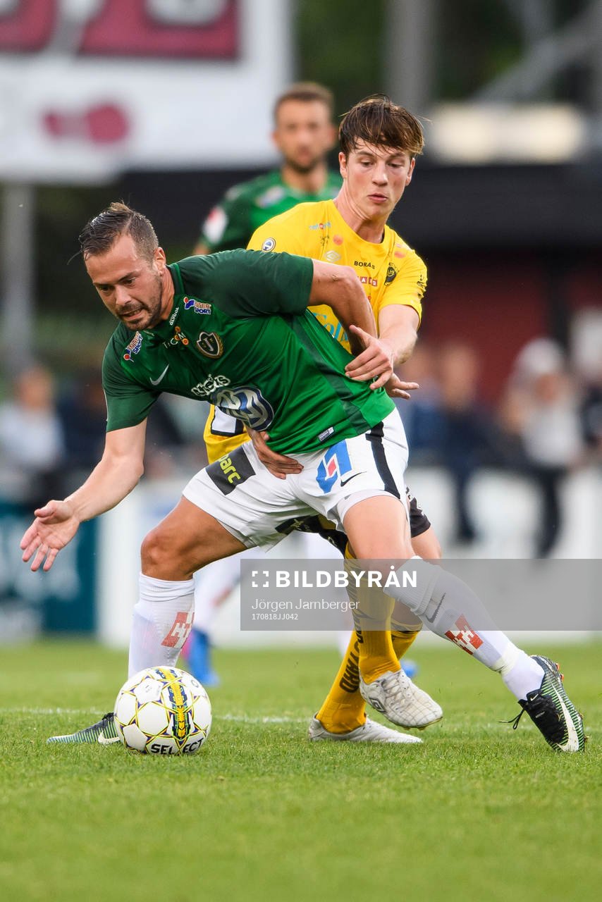 Jönköpings Fredric Fendrich och Elfsborgs Simon Olsson