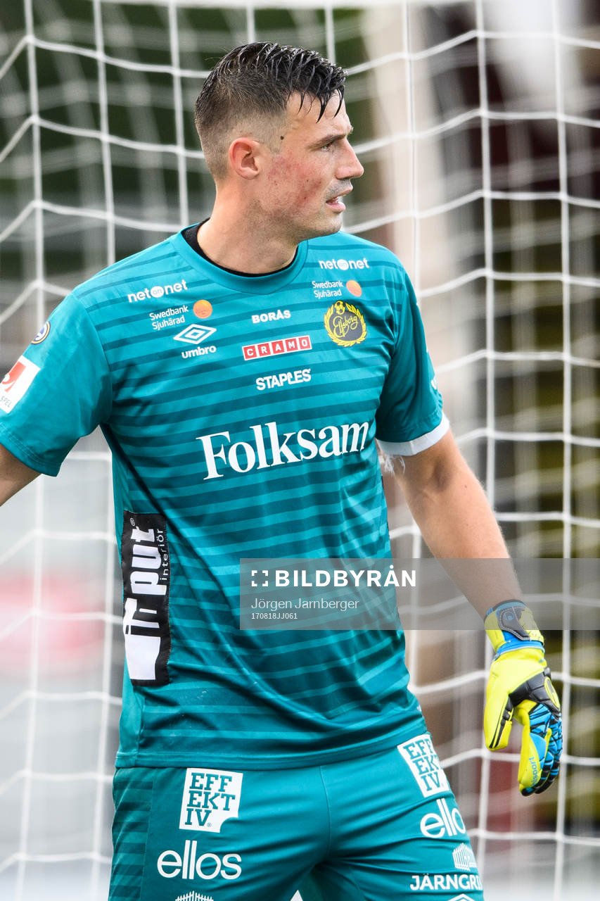 Elfsborgs målvakt Kevin Stuhr Ellegaard