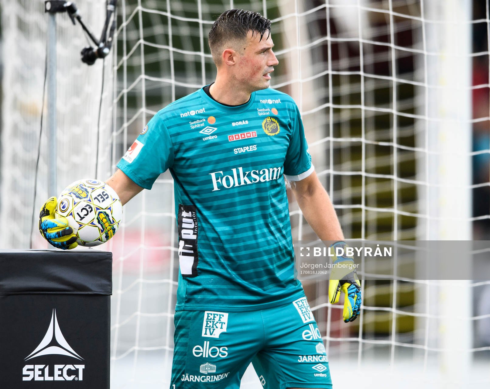 Elfsborgs målvakt Kevin Stuhr Ellegaard