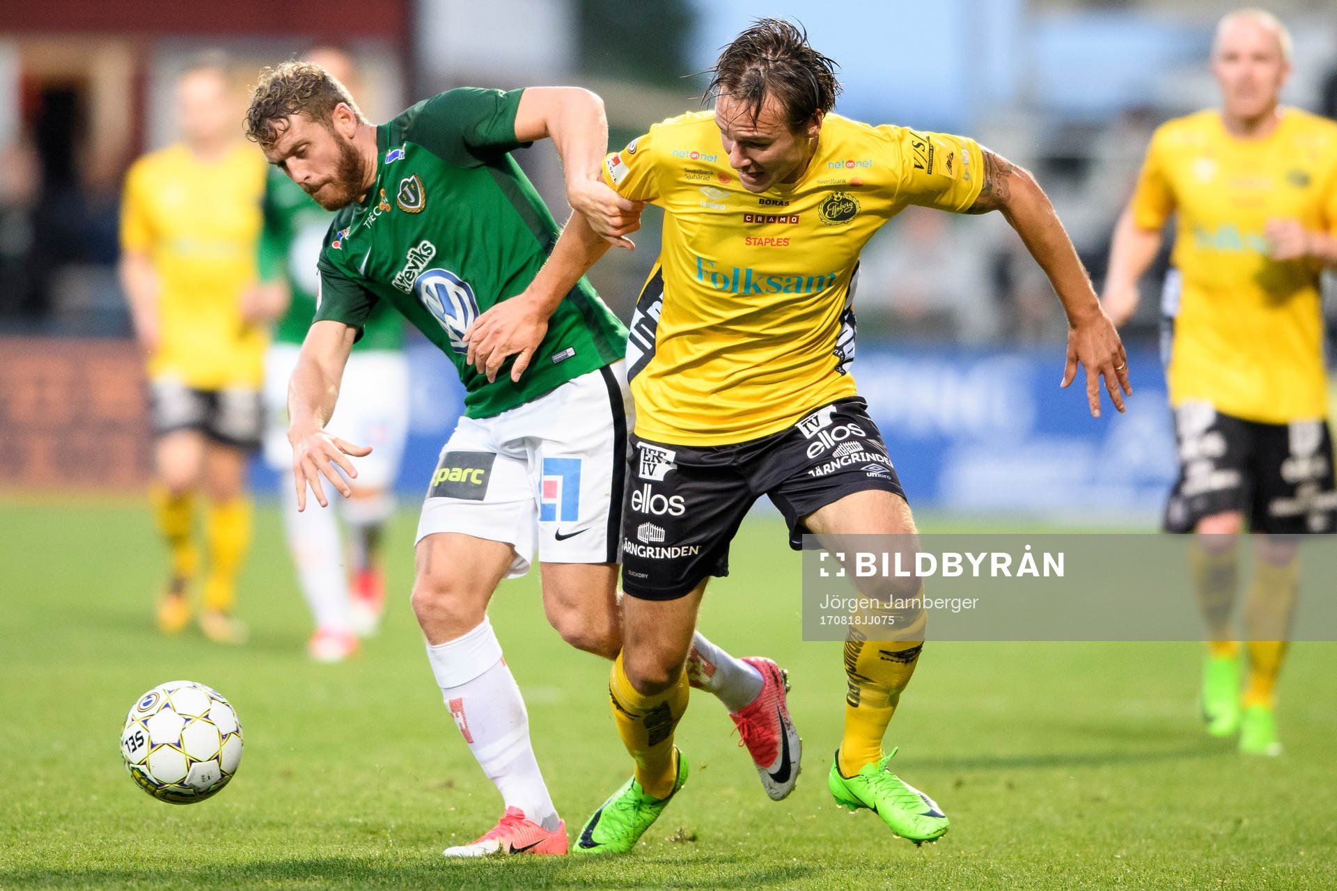 Elfsborgs Viktor Prodell och Jönköpings Stefan Karlsson