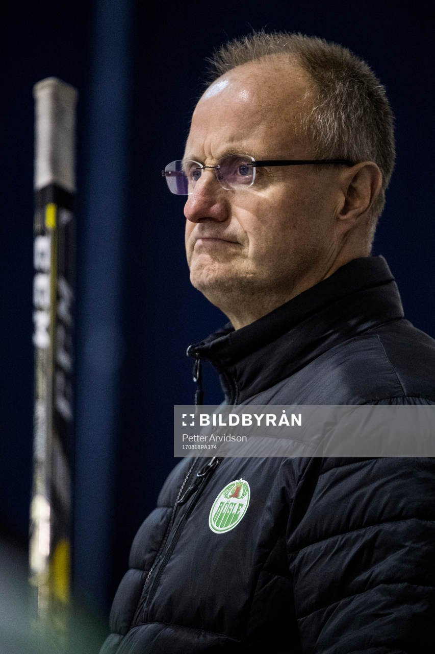 Rögles tränare Anders Eldebrink