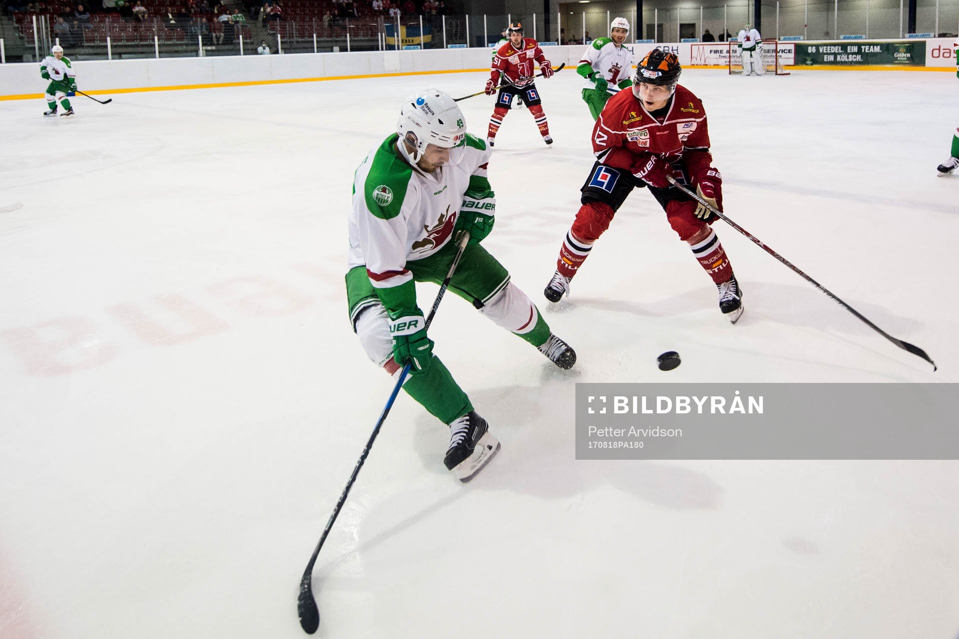 Rögles Sebastian Collberg och Örebros Glenn Gustafsson