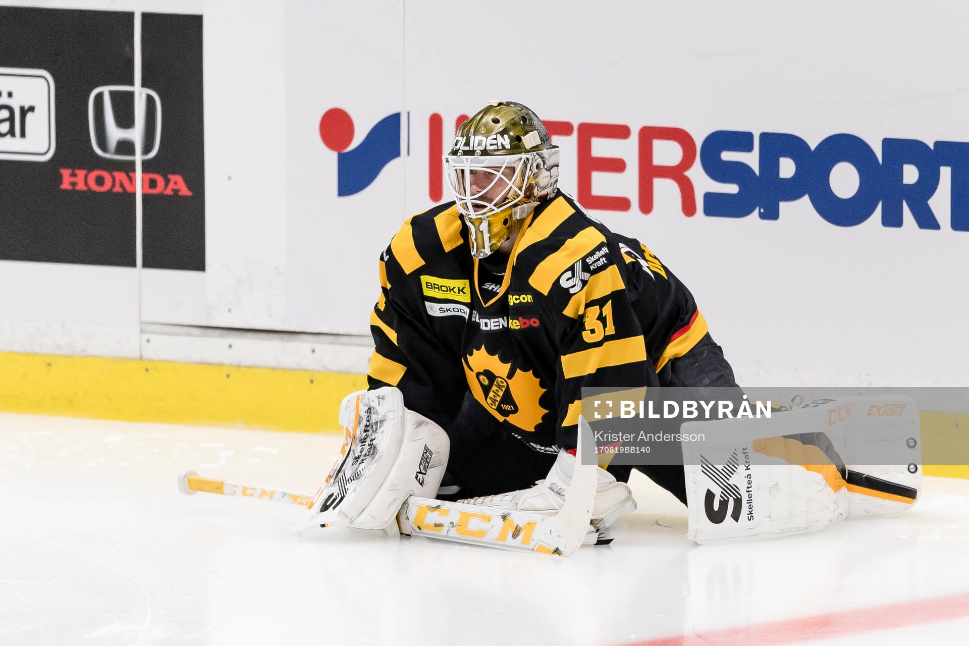 Skellefteås målvakt Joni Ortio
