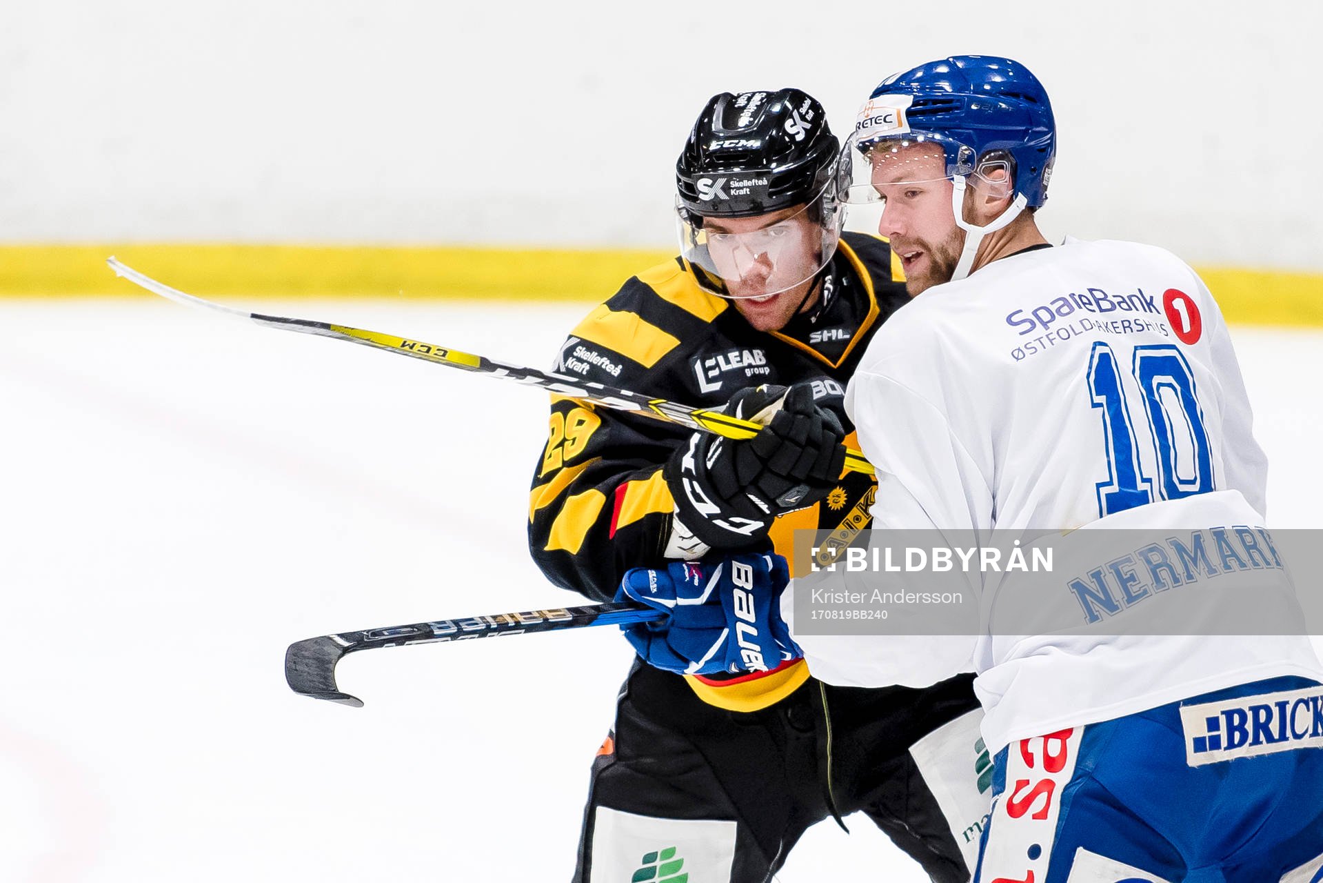 Skellefteås Matt Anderson och Sparta Sarpsborgs Joakim