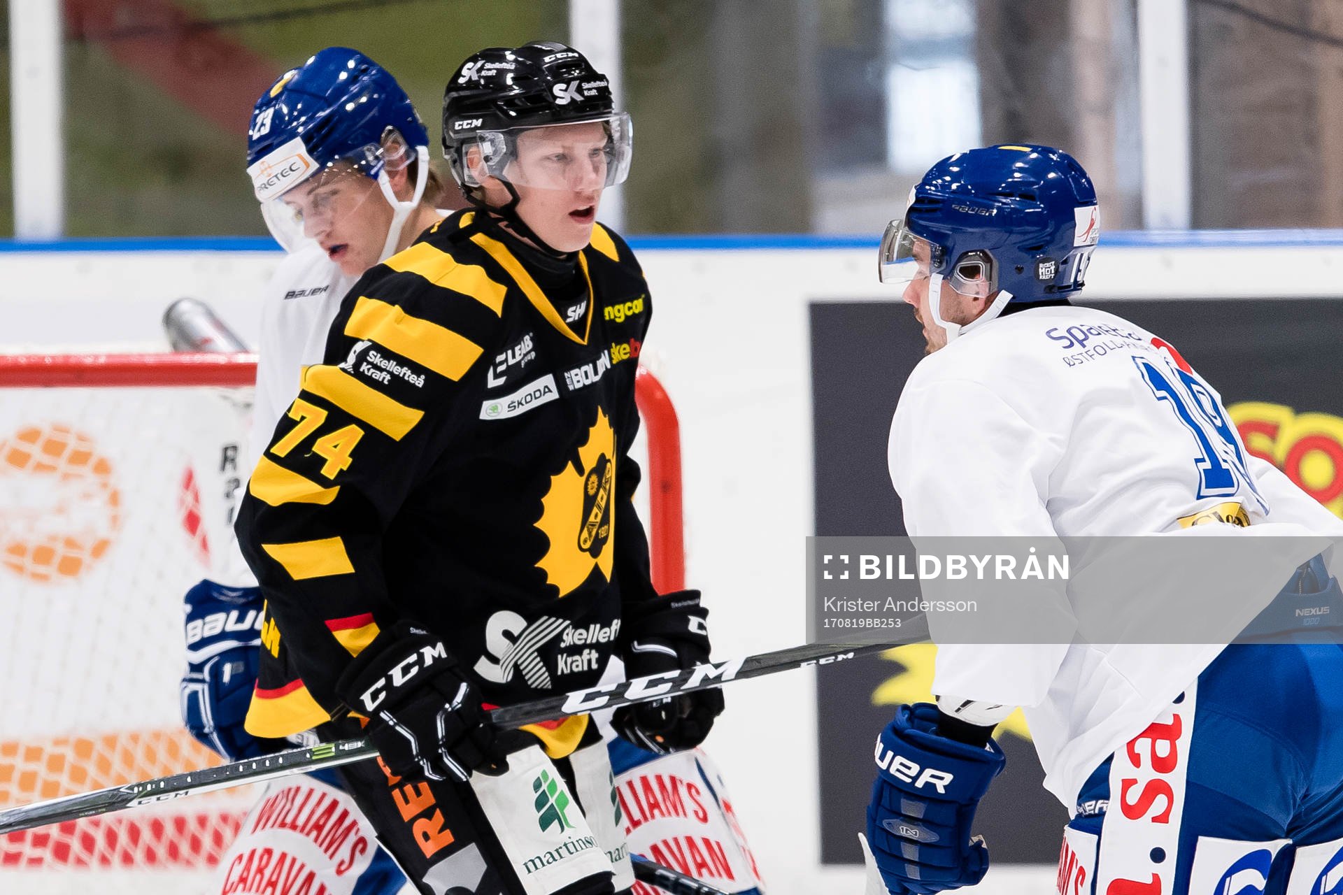 Skellefteås Simon Krekula jublar
