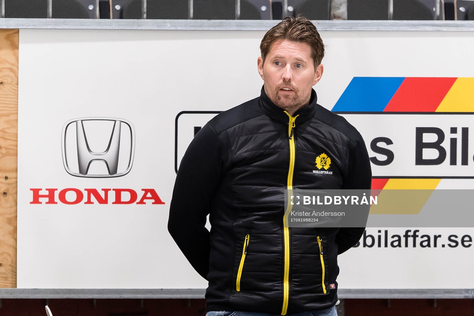 Skellefteås tränare Stefan Klockare