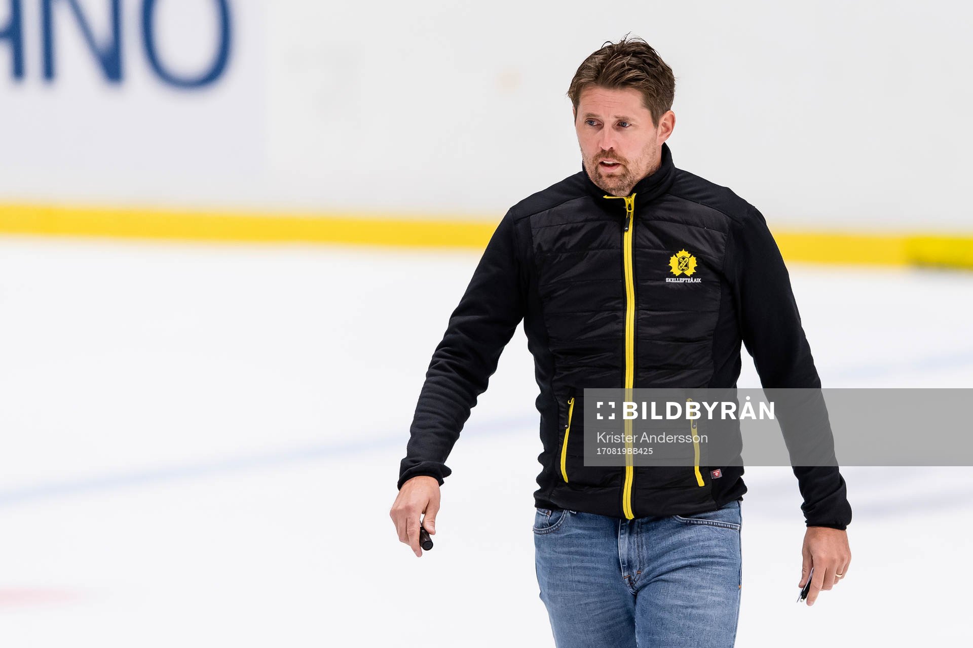 Skellefteås tränare Stefan Klockare