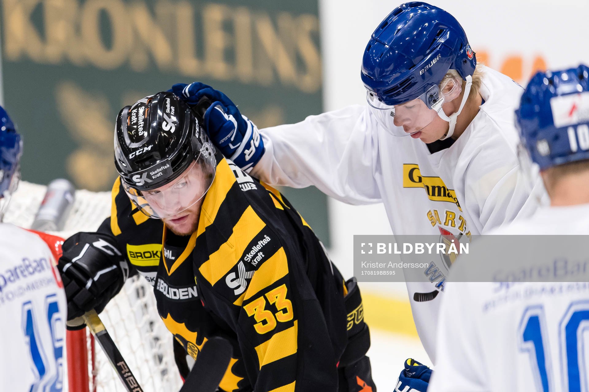 Skellefteås Sebastian Ohlsson och Sparta Sarpsborgs Niklas