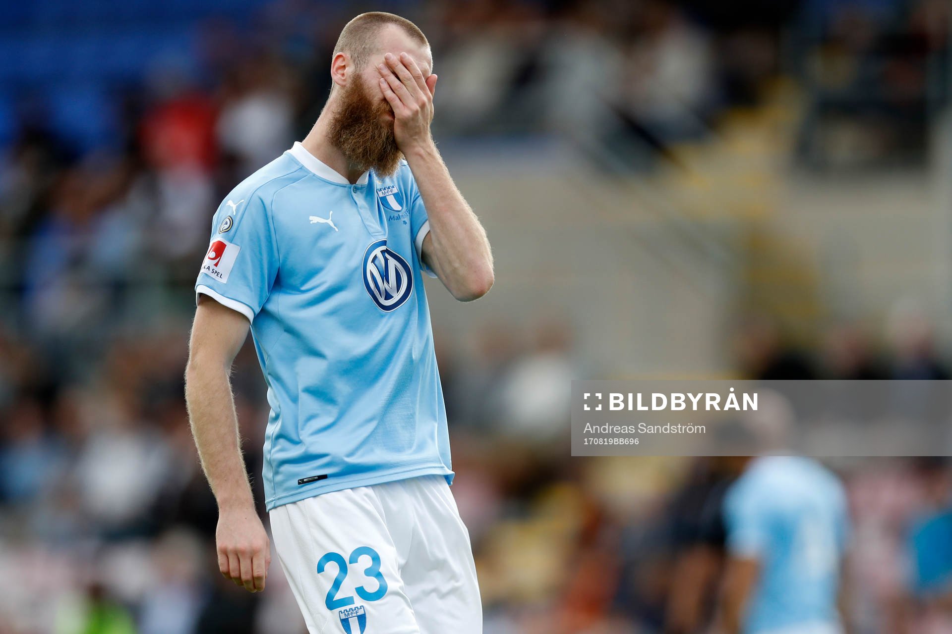 Malmö FFs Jo Inge Berget deppar