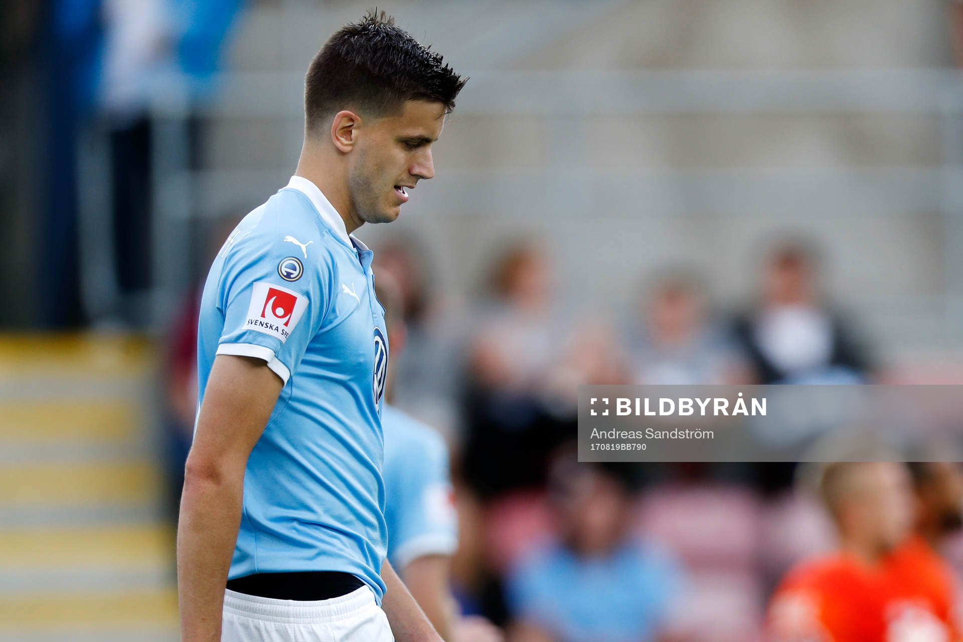 Malmö FFs Alexander Jeremejeff deppar