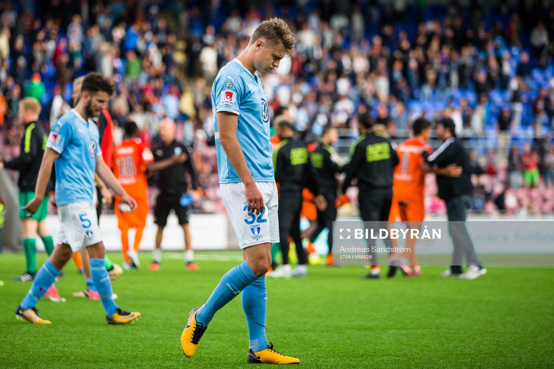 Malmö FFs Mattias Svanberg deppar