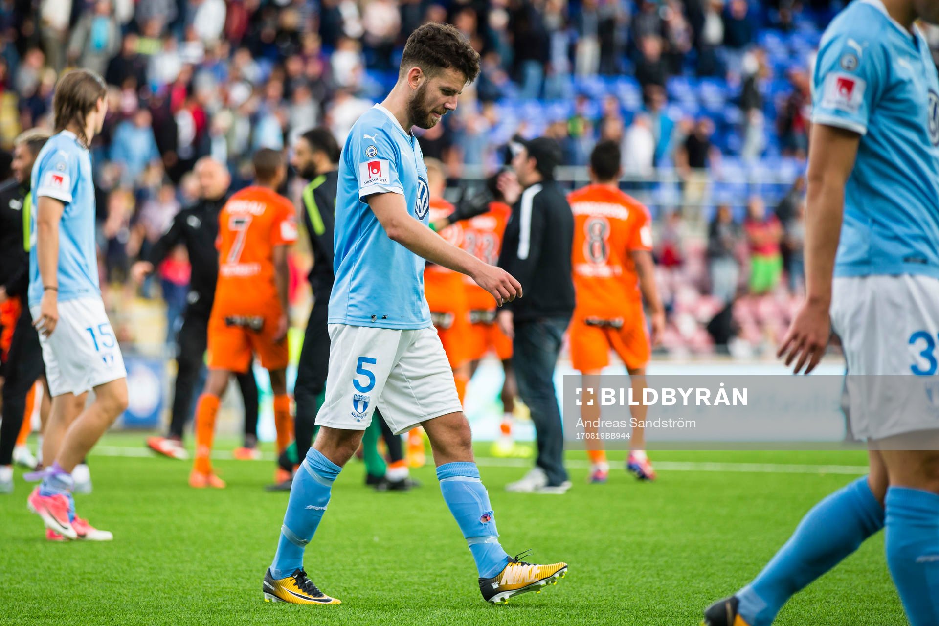 Malmö FFs Erdal Rakip deppar