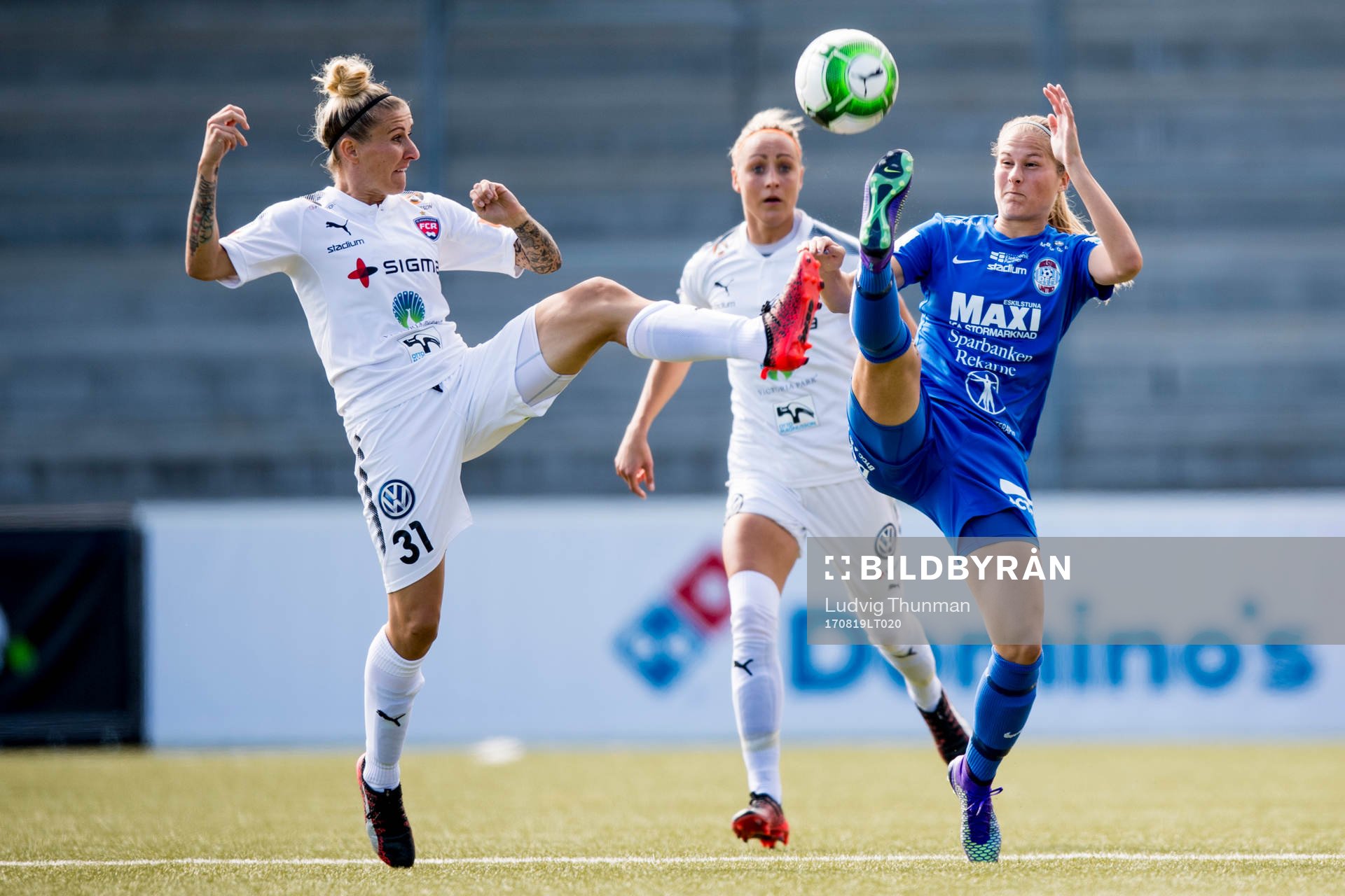 Rosengårds Anja Mittag och Eskilstunas Sarah Bergman