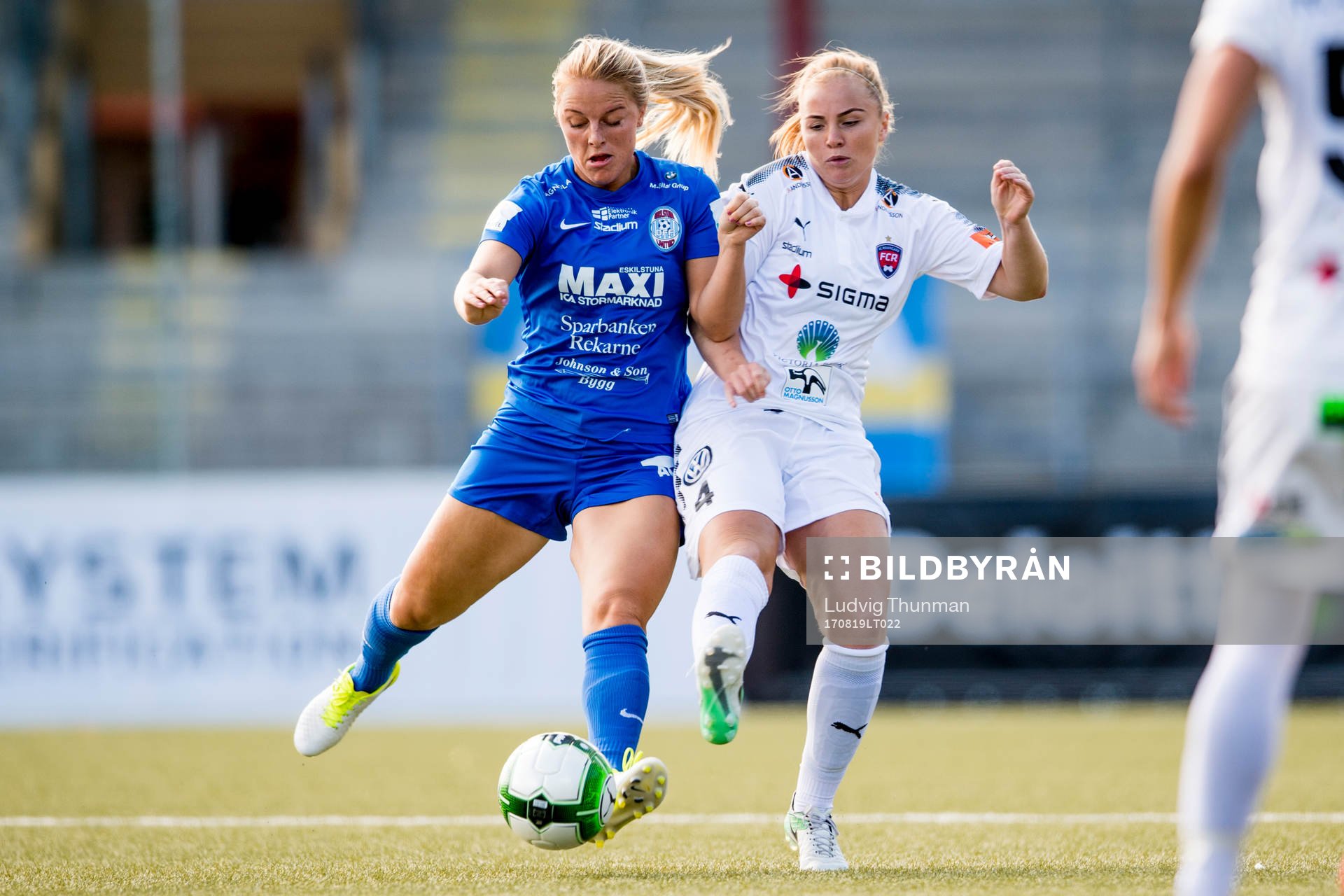 Eskilstunas Mimmi Larsson och Rosengårds Glodis Perla