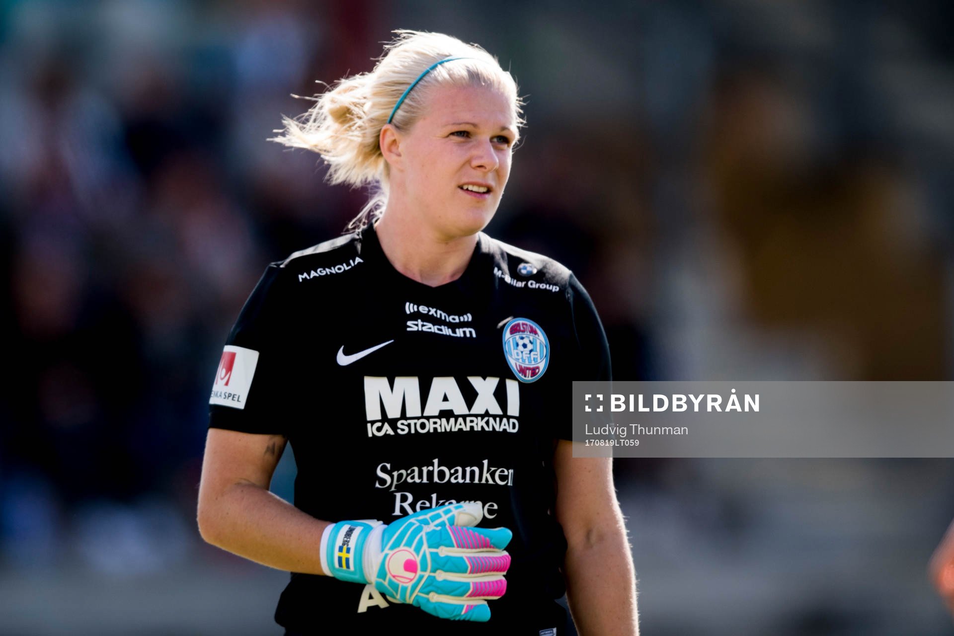 Eskilstunas målvakt Emelie Lundberg