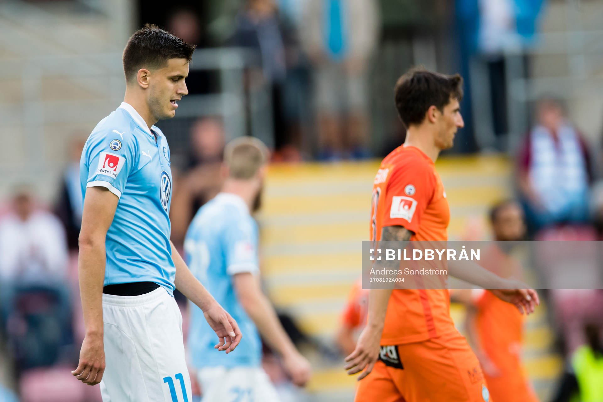 Malmö FFs Alexander Jeremejeff deppar