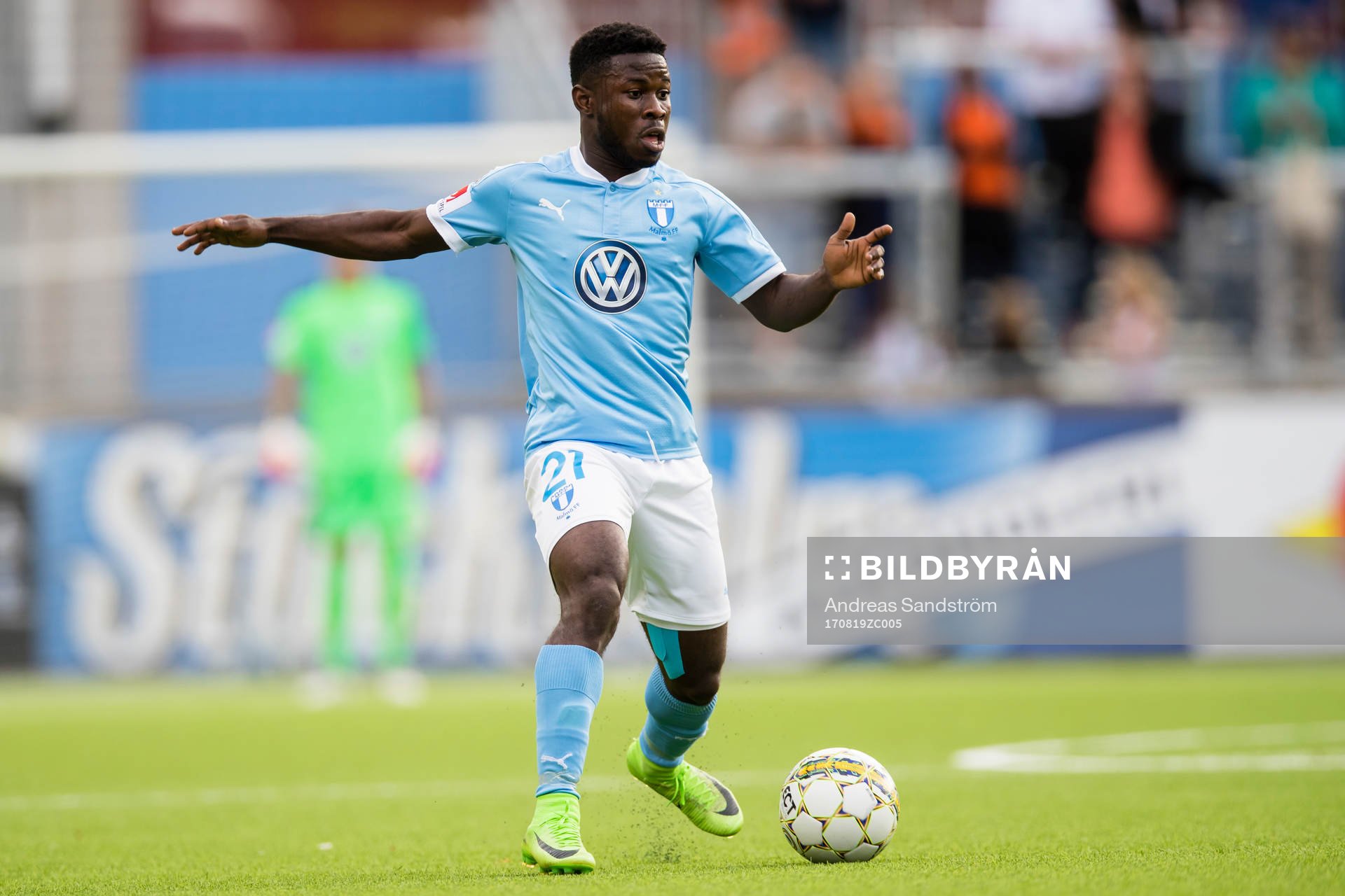 Malmö FFs Kingsley Sarfo