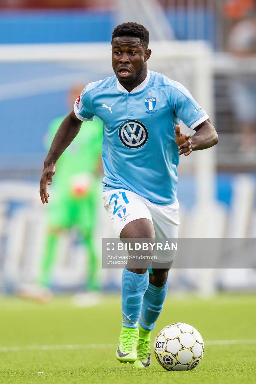 Malmö FFs Kingsley Sarfo