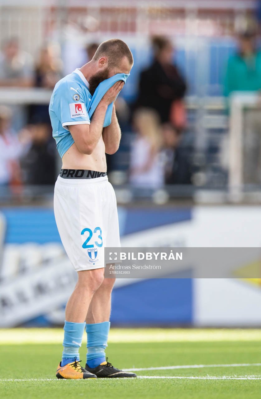 Malmö FFs Jo Inge Berget deppar