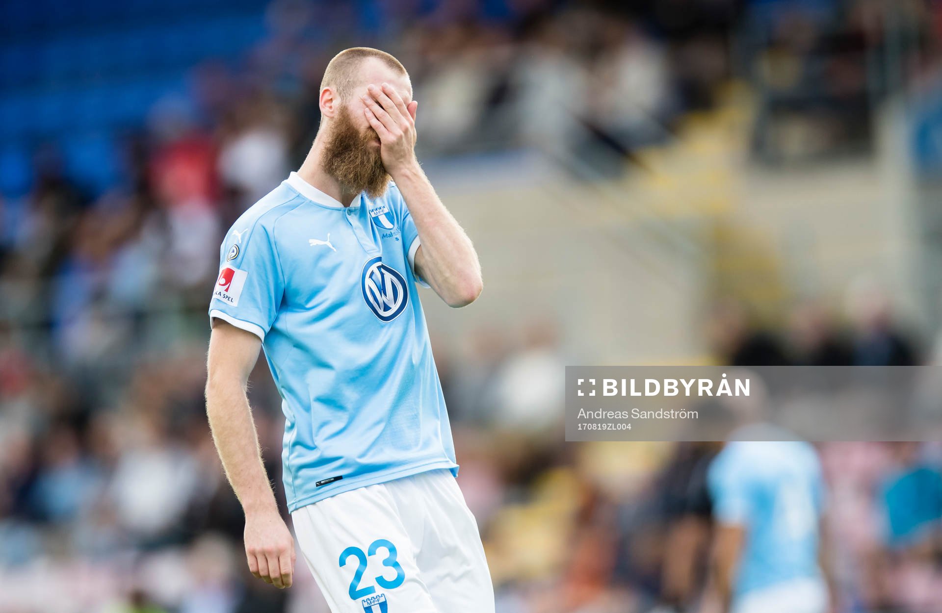 Malmö FFs Jo Inge Berget deppar