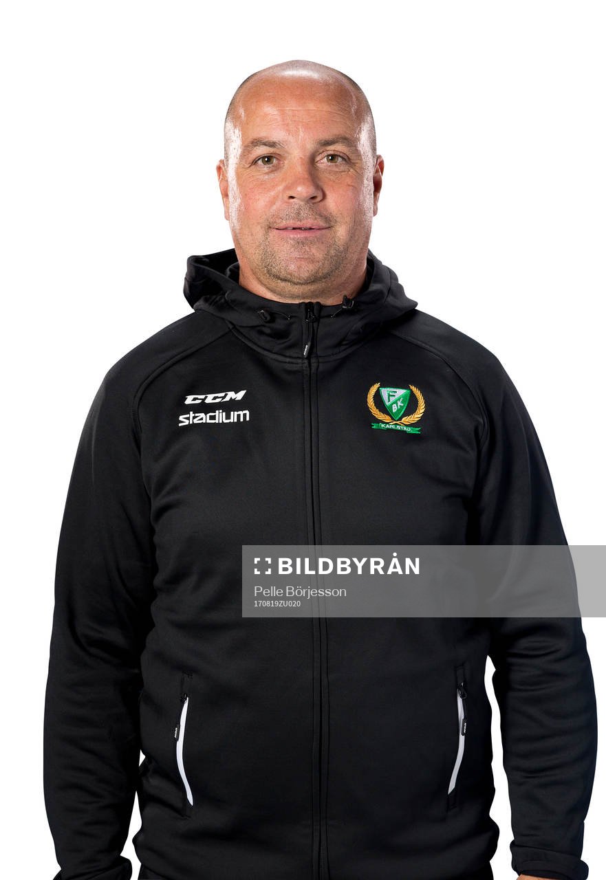 Färjestads Fystränare Clas Eriksson