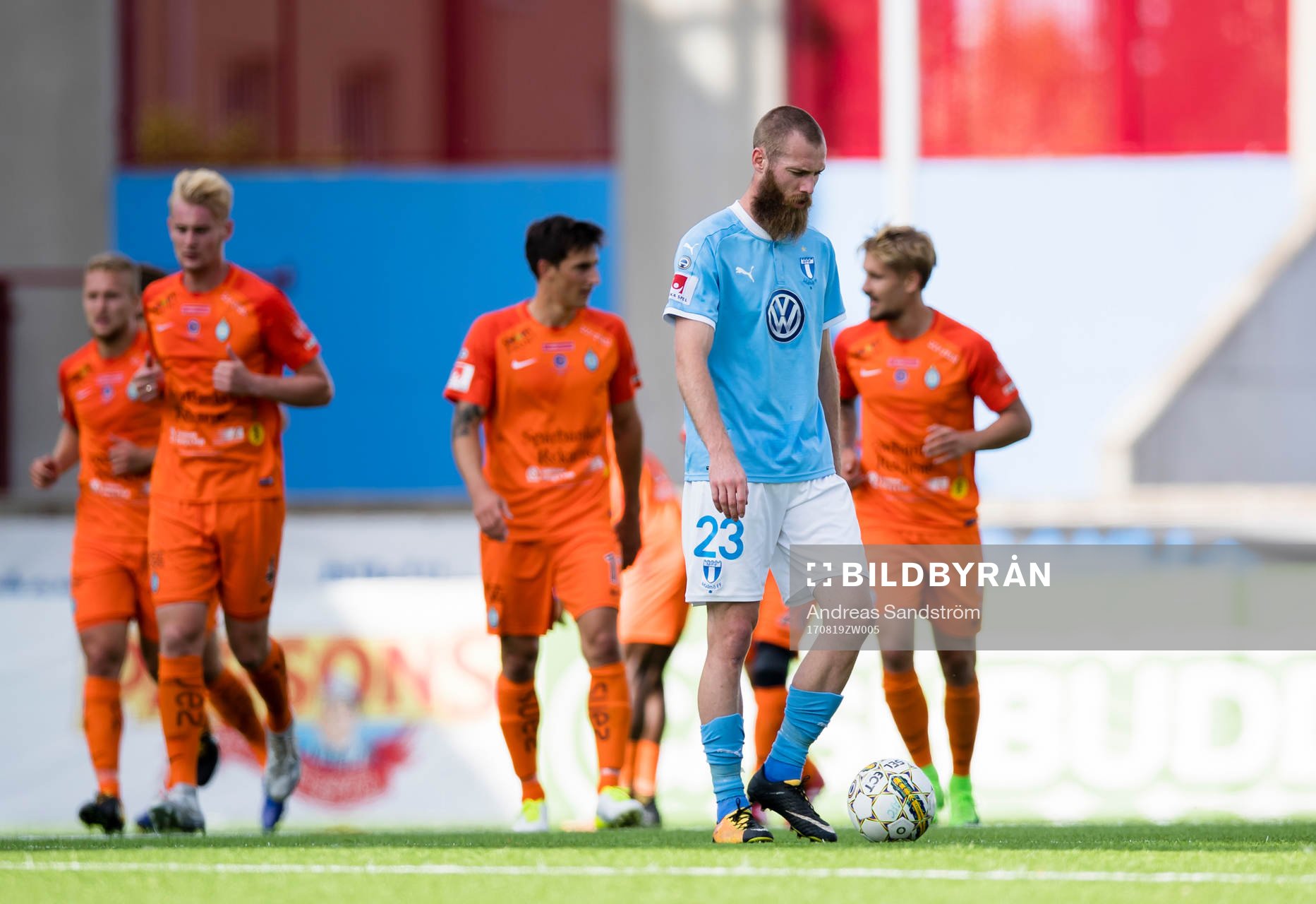 Malmö FFs Jo Inge Berget deppar