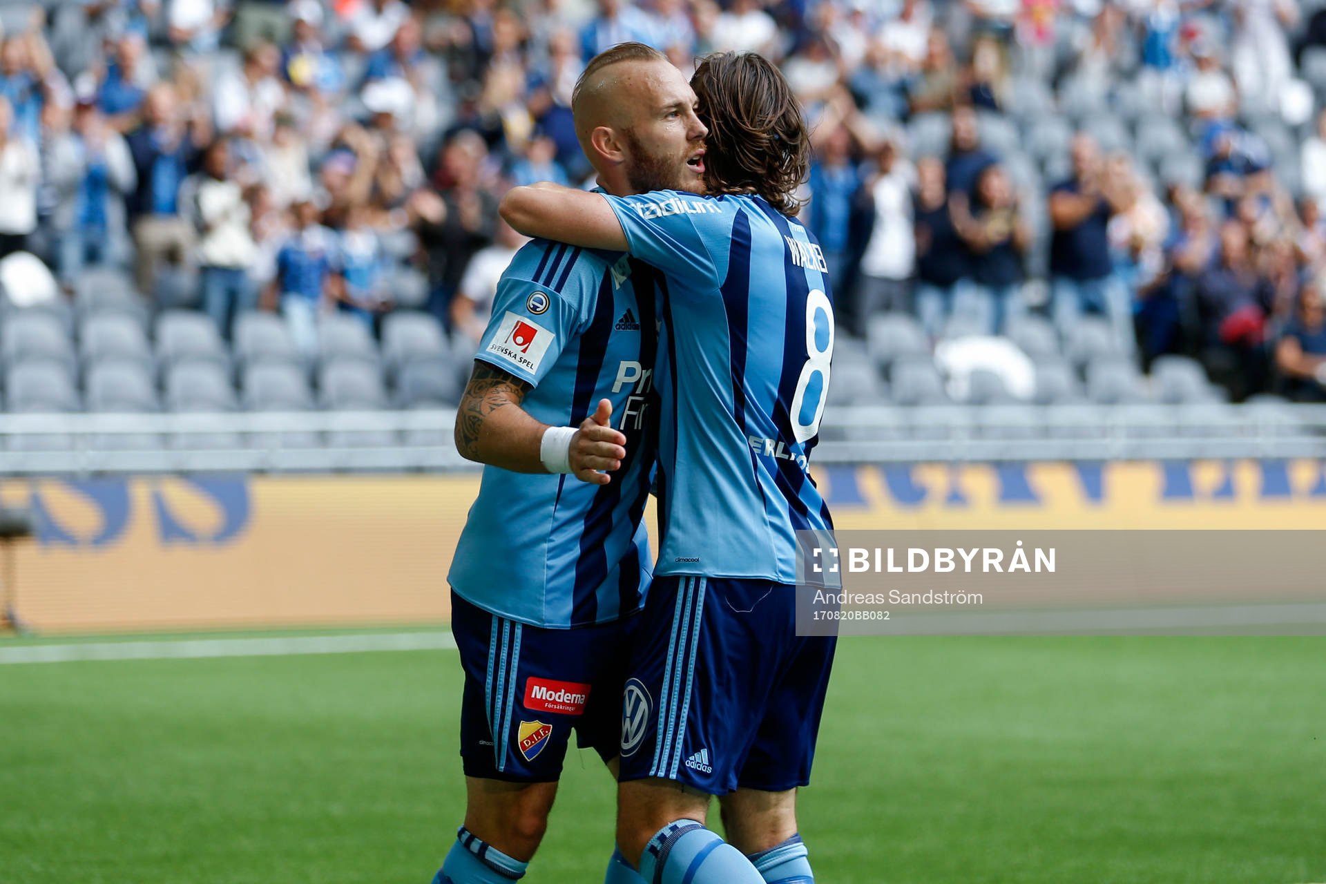 Djurgårdens Magnus Eriksson gjorde 1-0-målet på straff