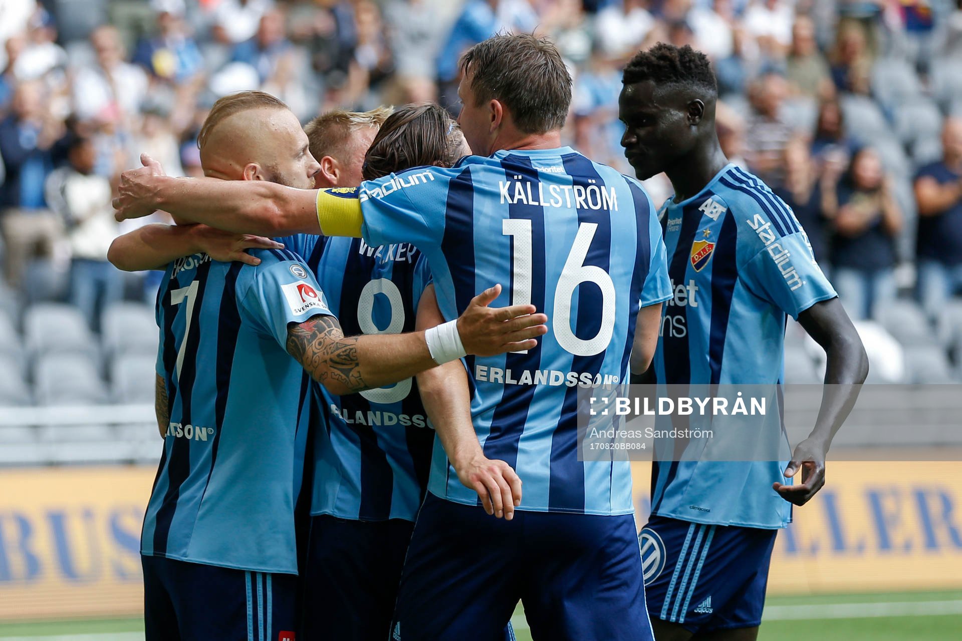 Djurgårdens Magnus Eriksson gjorde 1-0-målet på straff