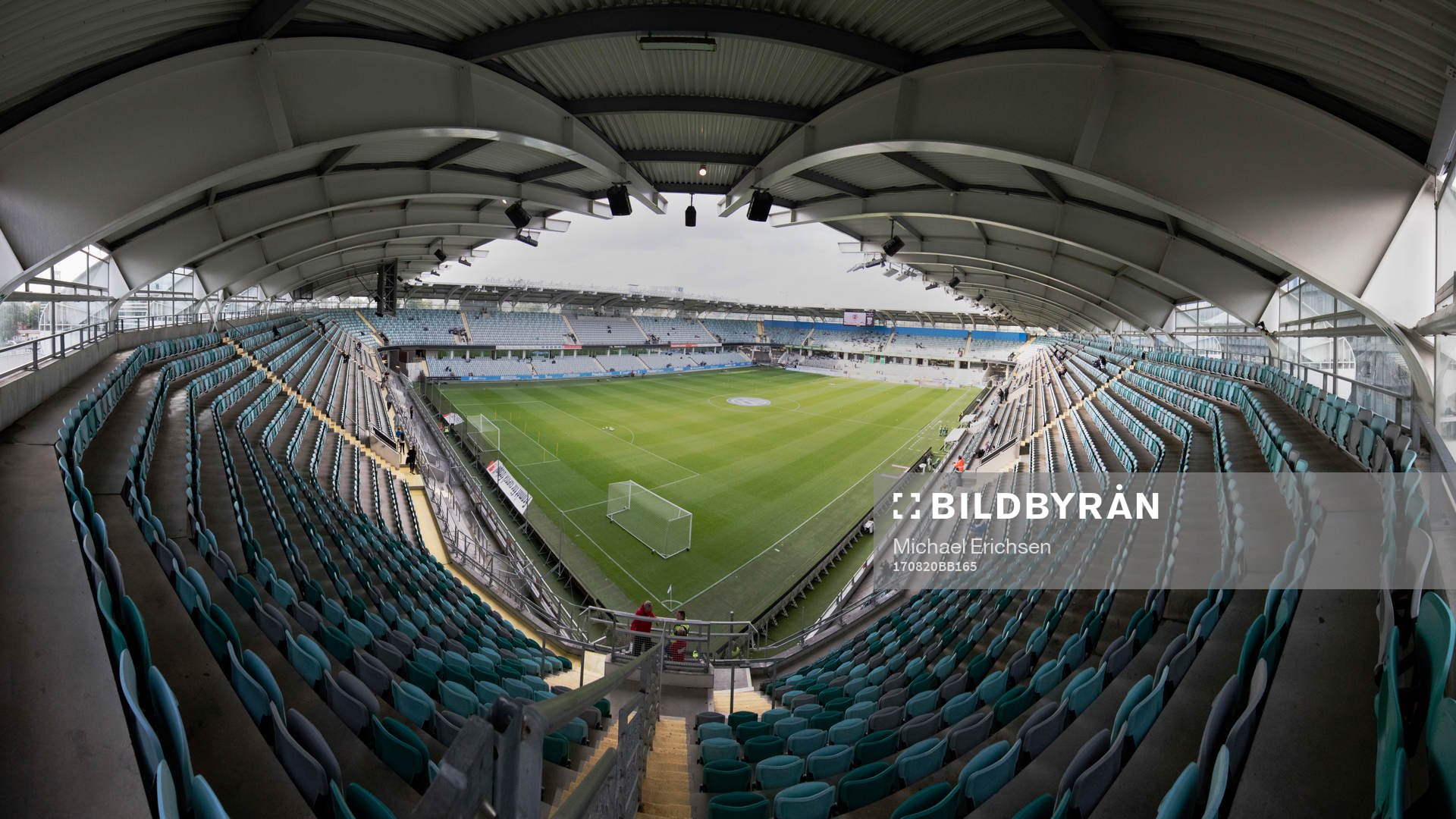 Vy över Gamla Ullevi innan