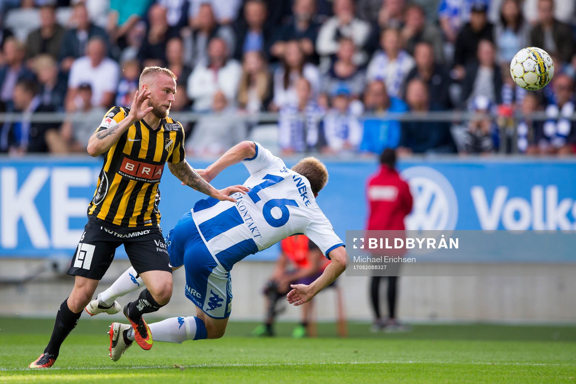 Häckens Alexander Faltsetas trycker till IFK Göteborgs