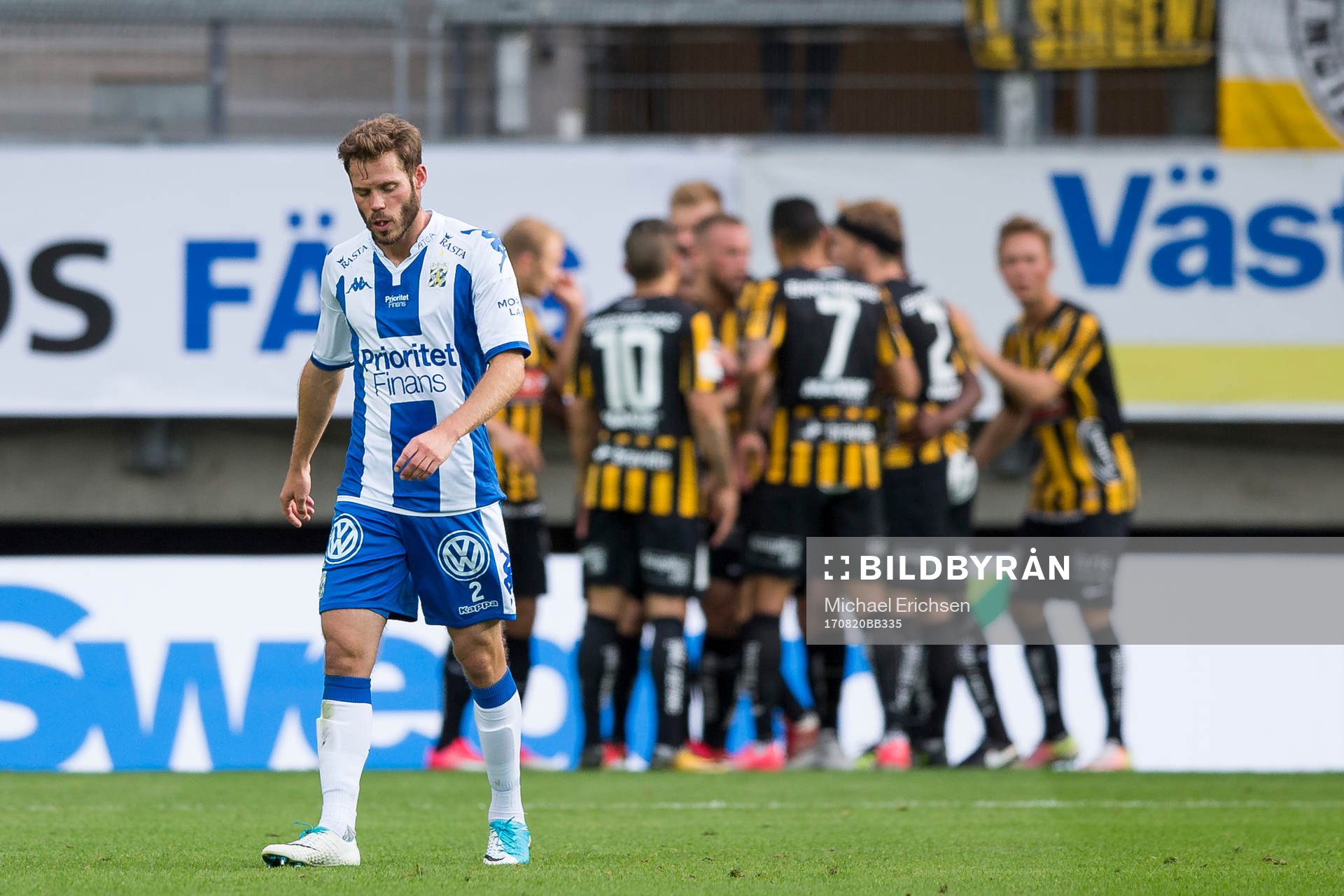 IFK Göteborgs Emil Salomonsson deppar