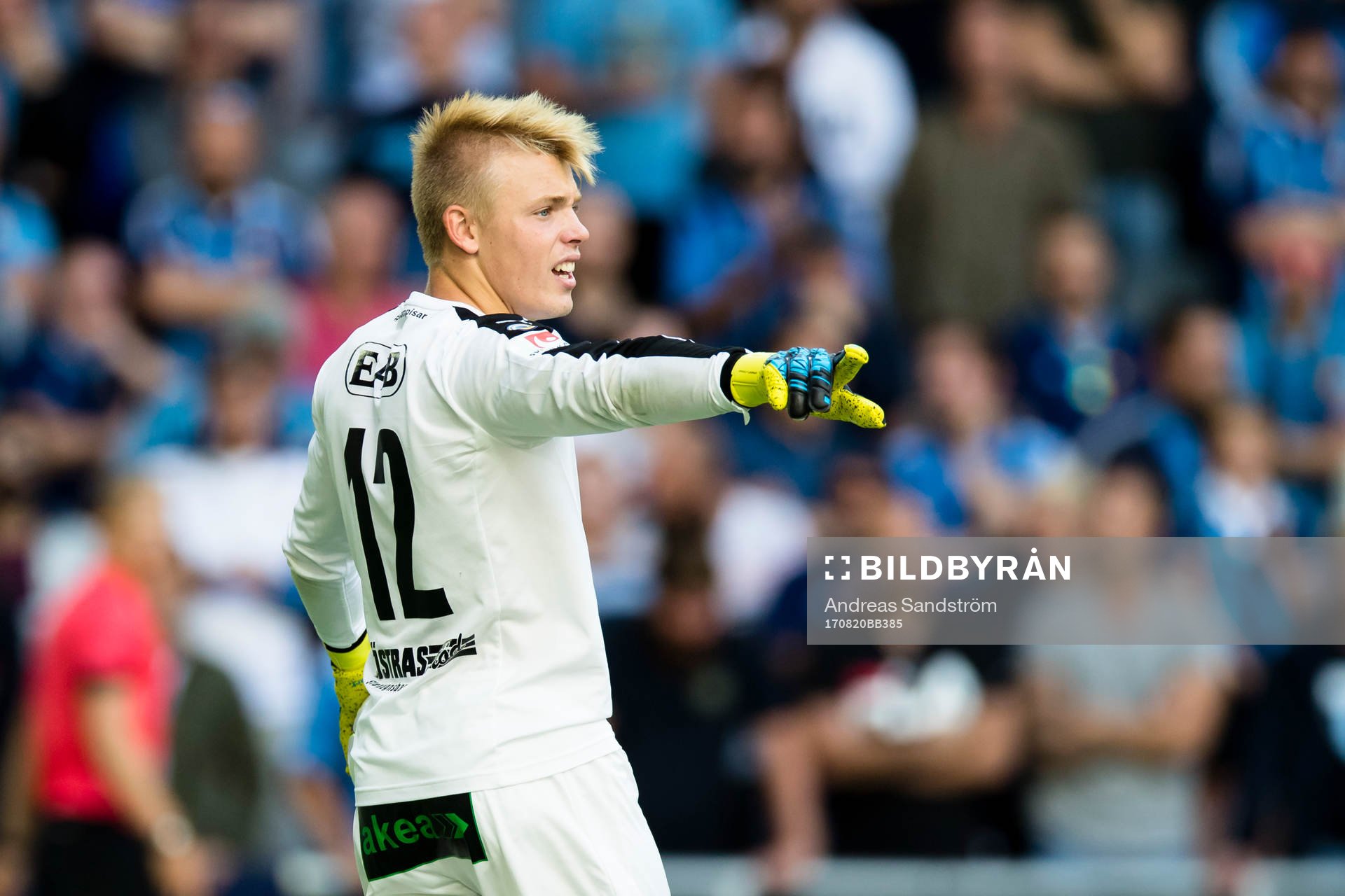 Halmstads målvakt Isak Pettersson