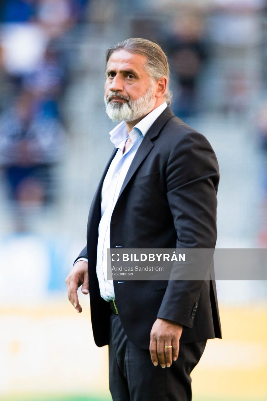 Djurgårdens tränare Özcan Melkemichel