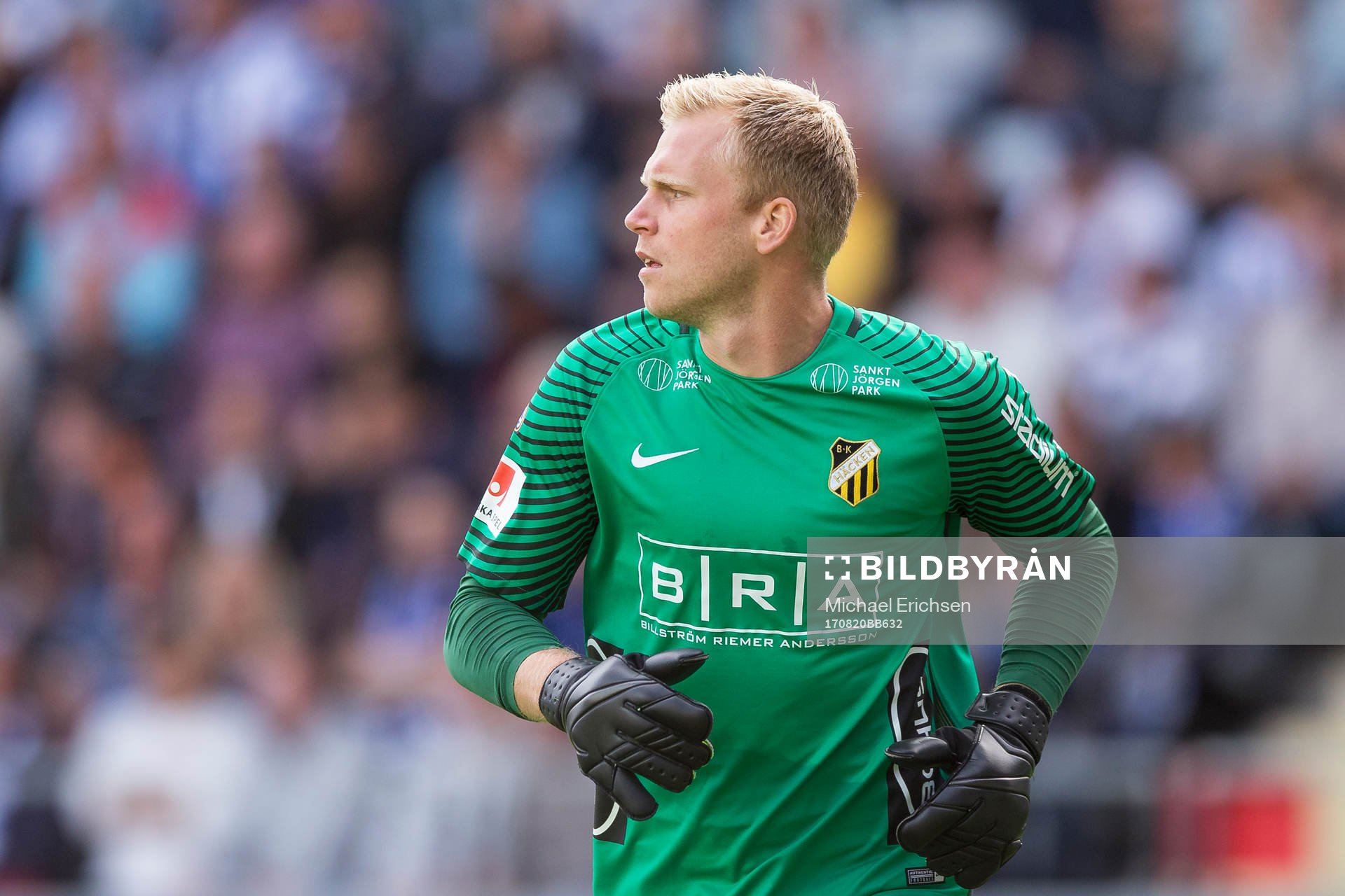 Häckens målvakt Peter Abrahamsson