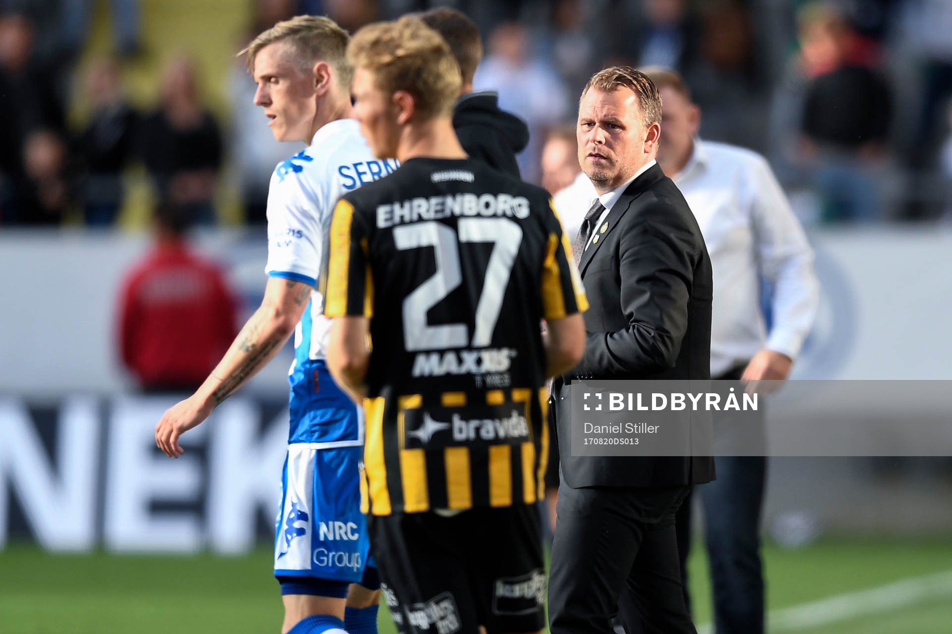 Häckens tränare Mikael Stahre