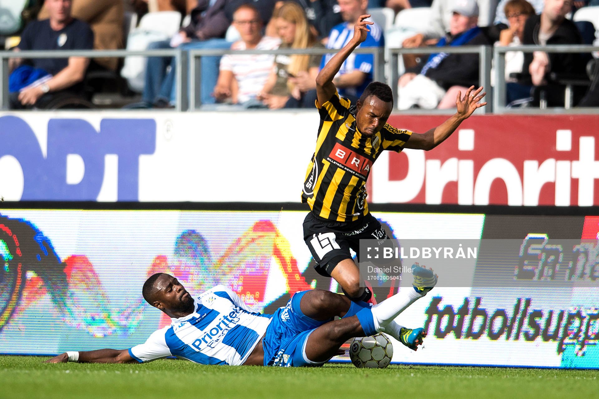 IFK Göteborgs Vajebah Sakor och Häckens Nasiru Mohammed