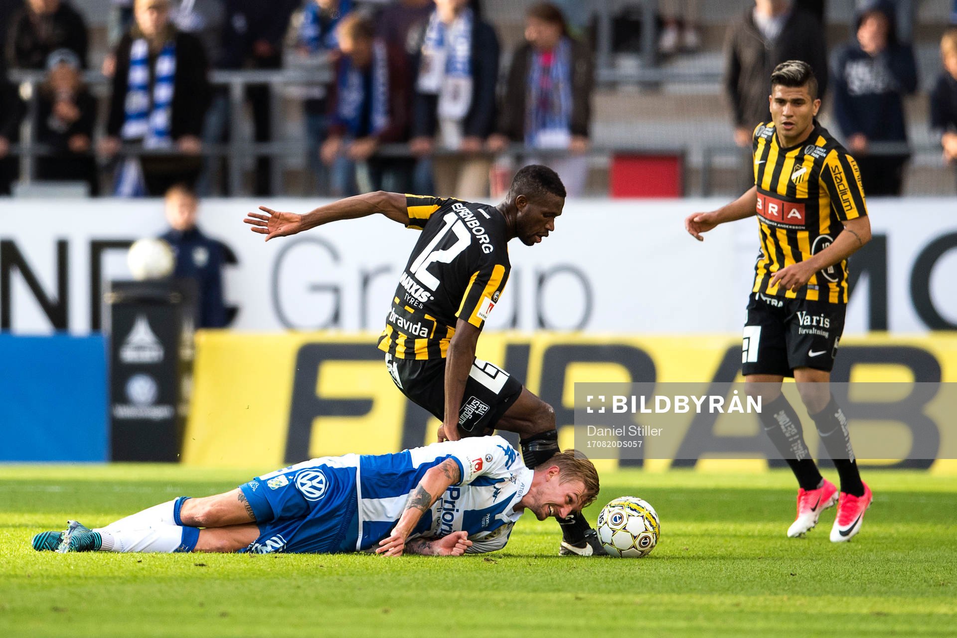 IFK Göteborgs Sebastian Eriksson och Häckens Mohammed