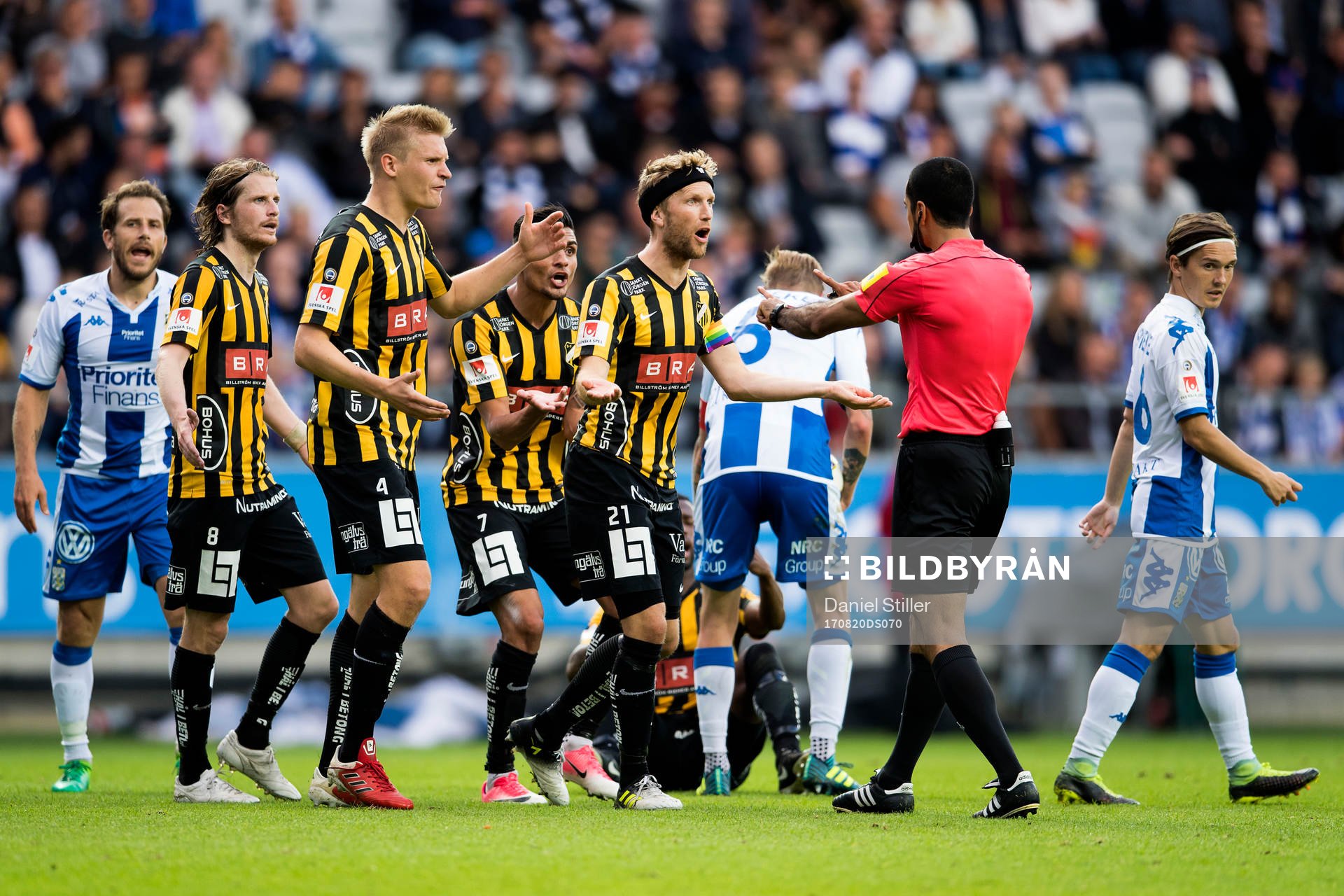 Häckens Erik Friberg, Juhani Ojala, Ahmed Yasin och Rasmus