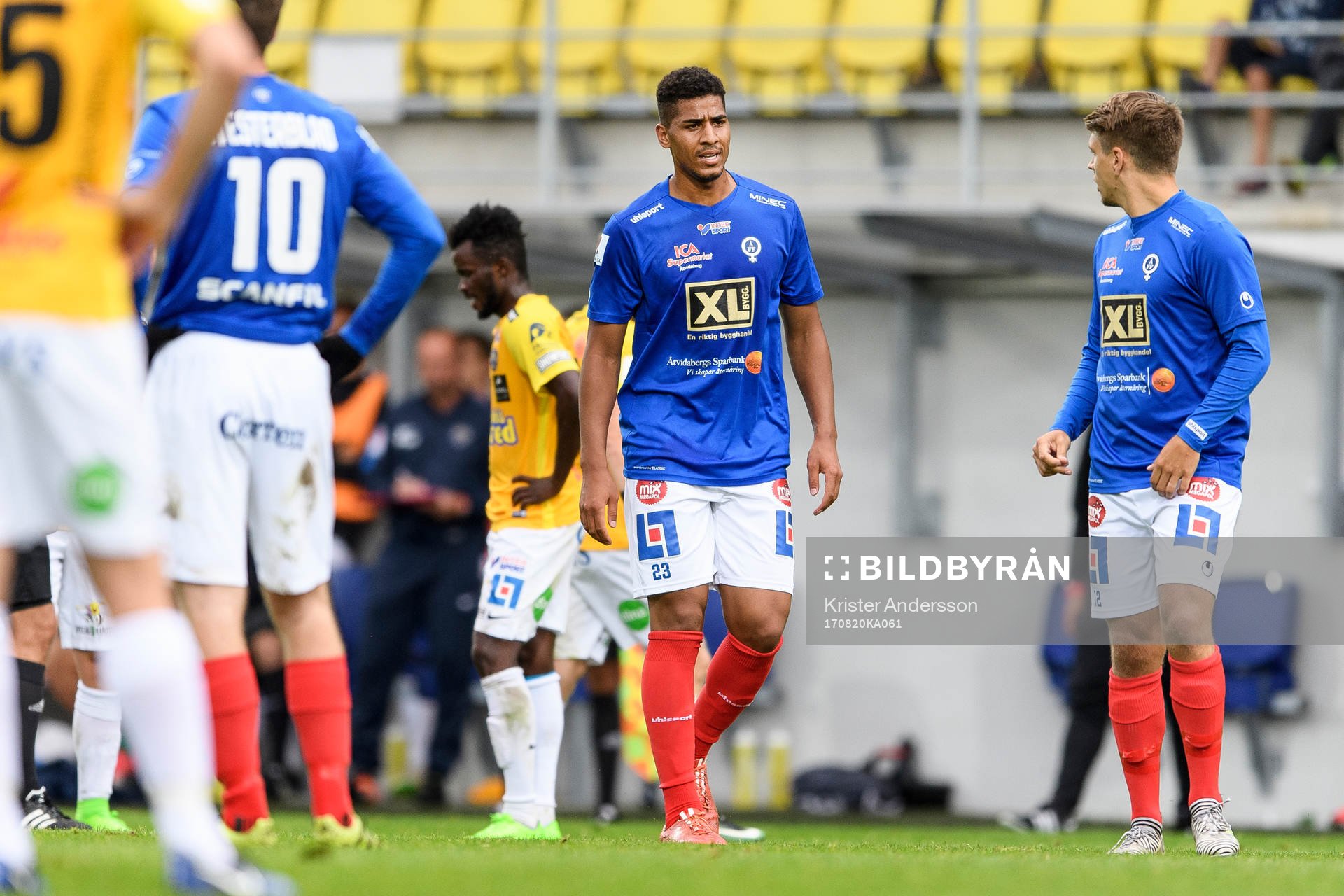 Åtvidabergs Emil Bellander deppar