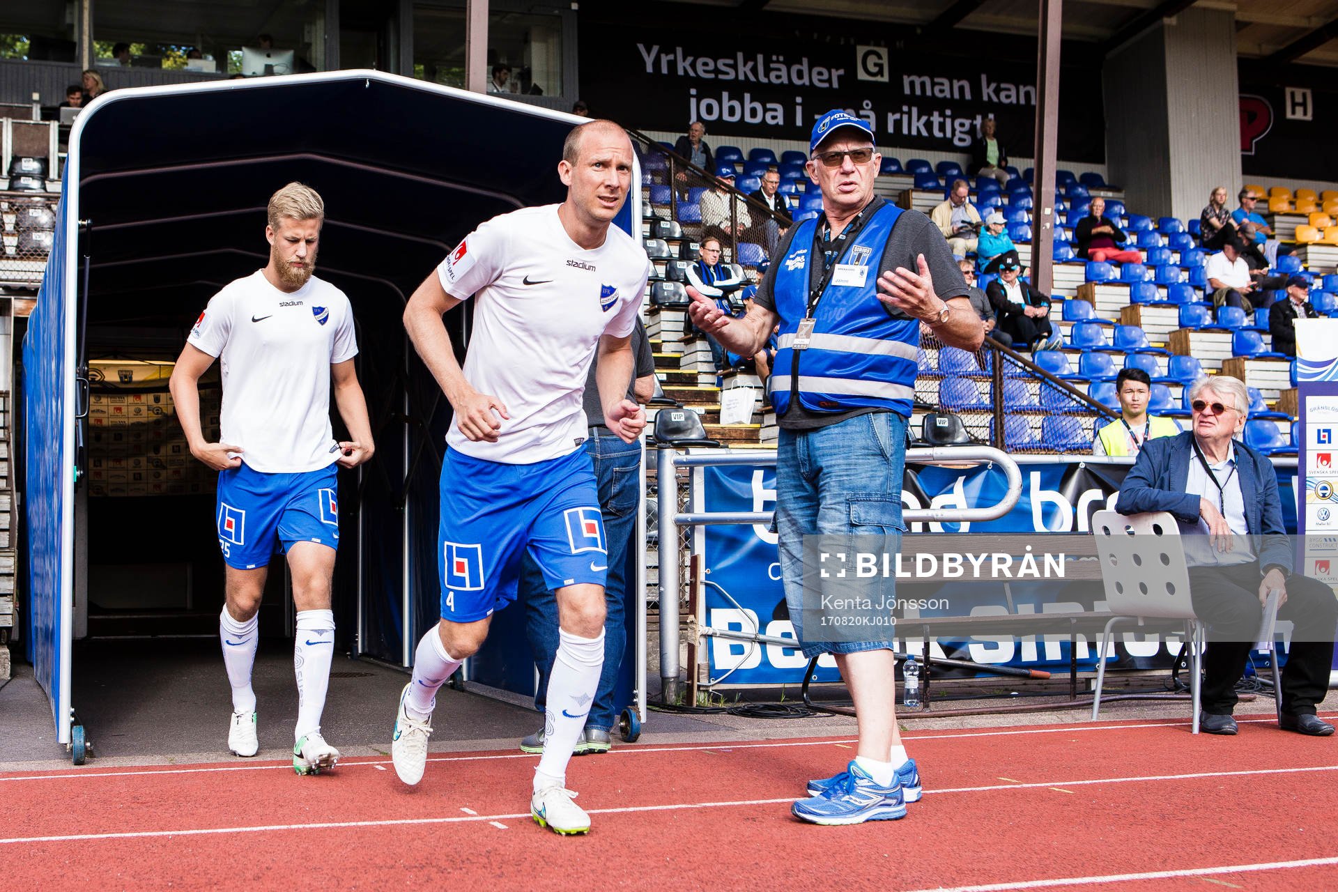 Norrköpings Andreas Johansson och Marcus Falk Olander på
