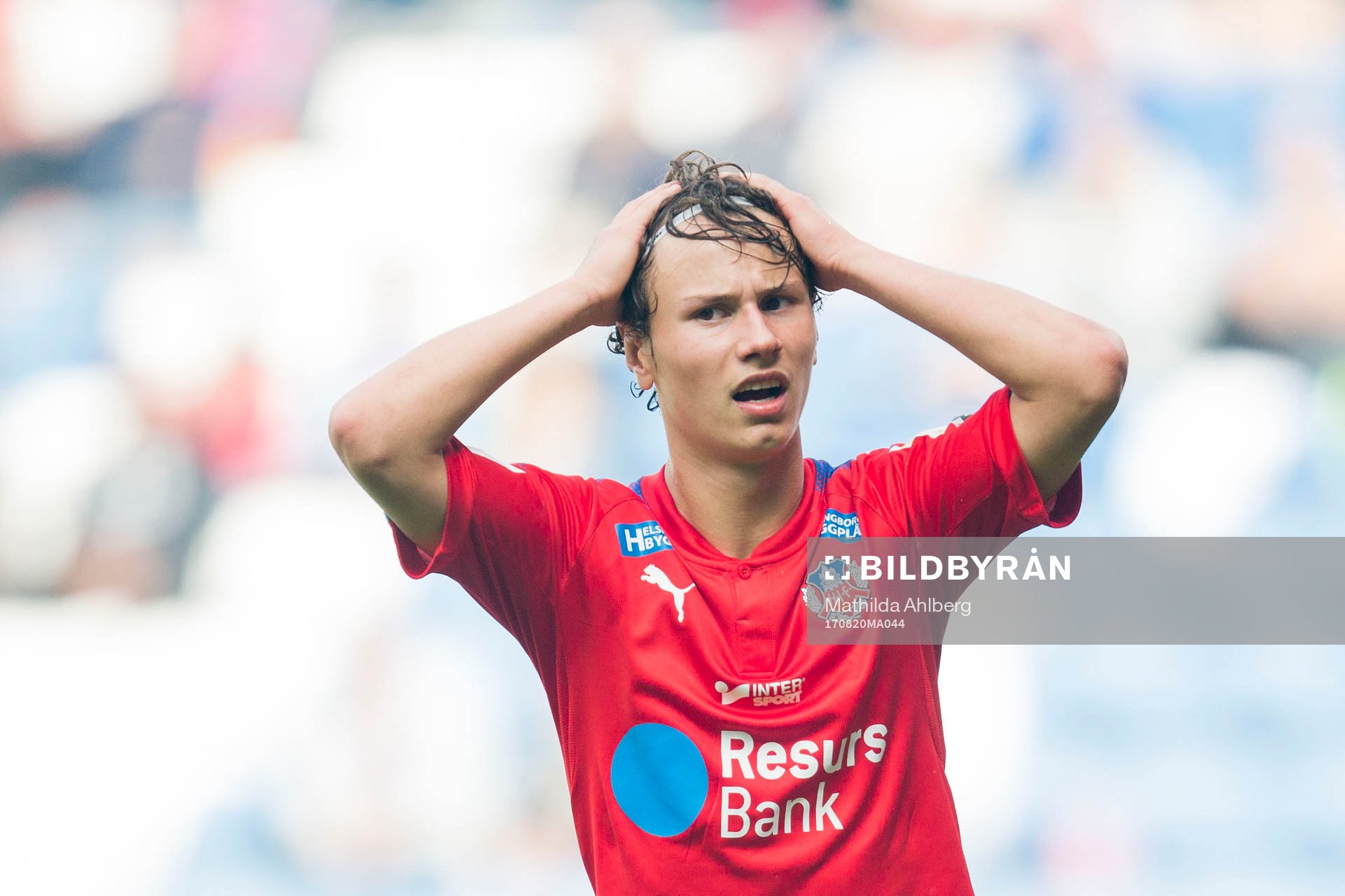 Helsingborgs Alex Timossi Andersson deppar