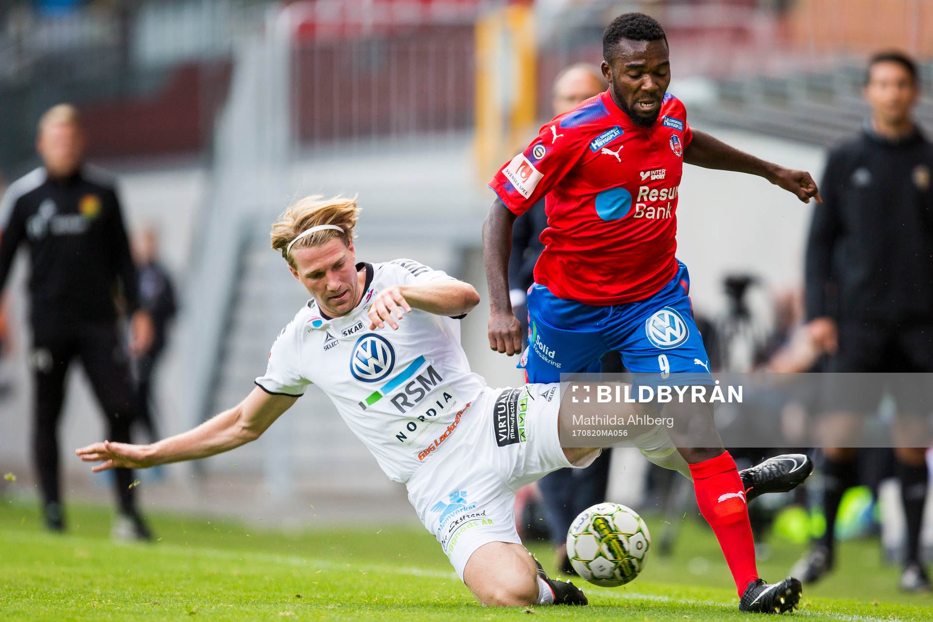 GAIS August Wängberg och Helsingborgs Lumala Abdu
