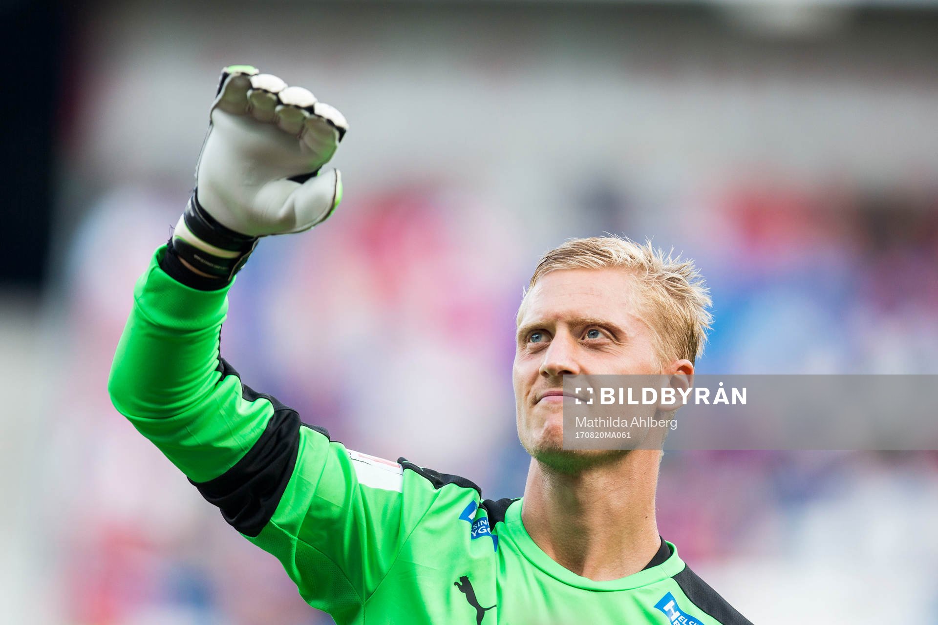 Helsingborgs målvakt Pär Hansson