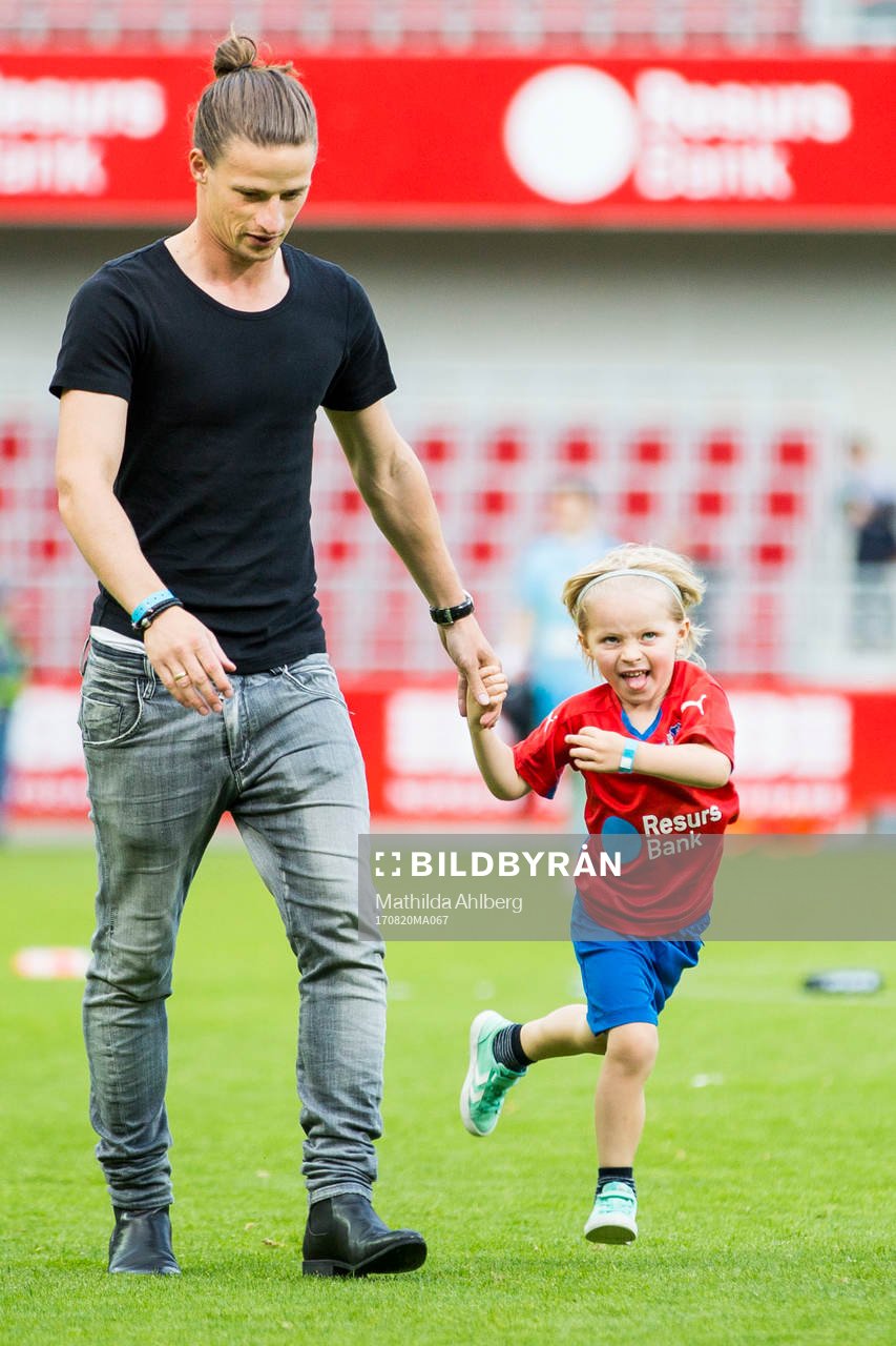 Helsingborgs Jesper Lange på plan
