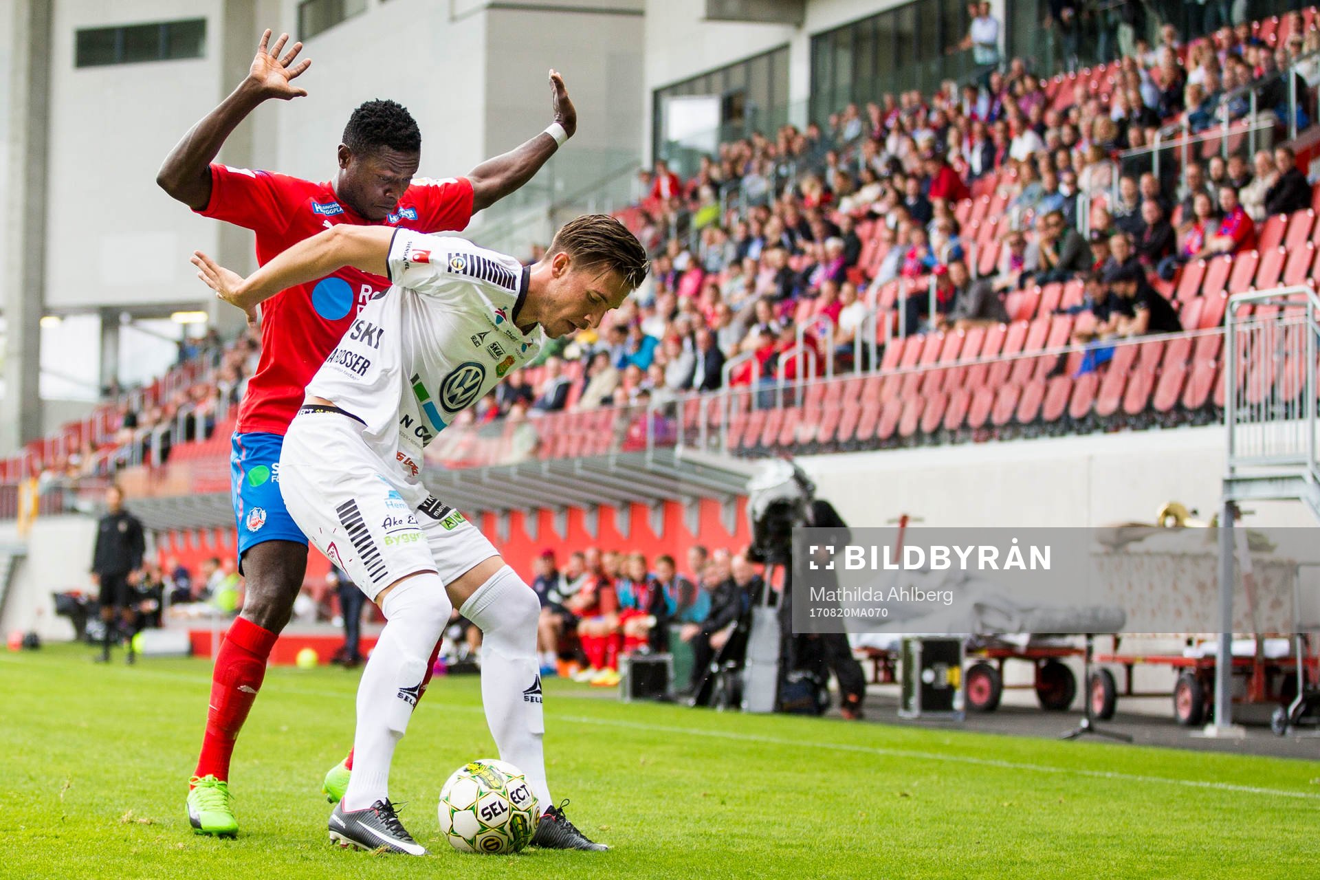 Helsingborgs Lumala Abdu och GAIS Daniel Janevski