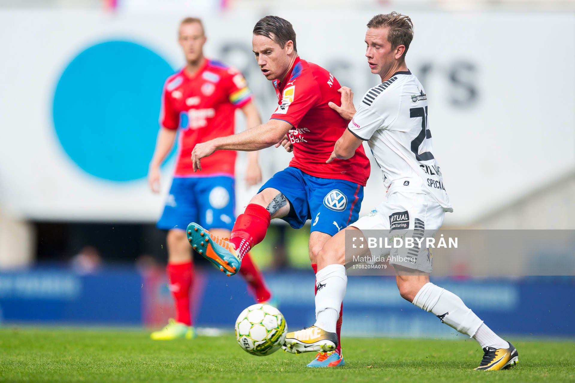 Helsingborgs Johan Persson och GAIS Simon Silverholt