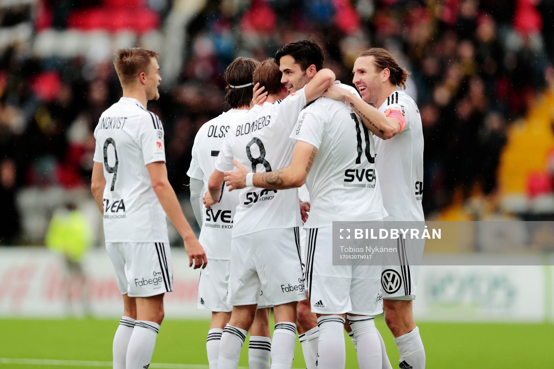 s Rasmus Lindkvist, Kristoffer Olsson, Johan Blomberg och