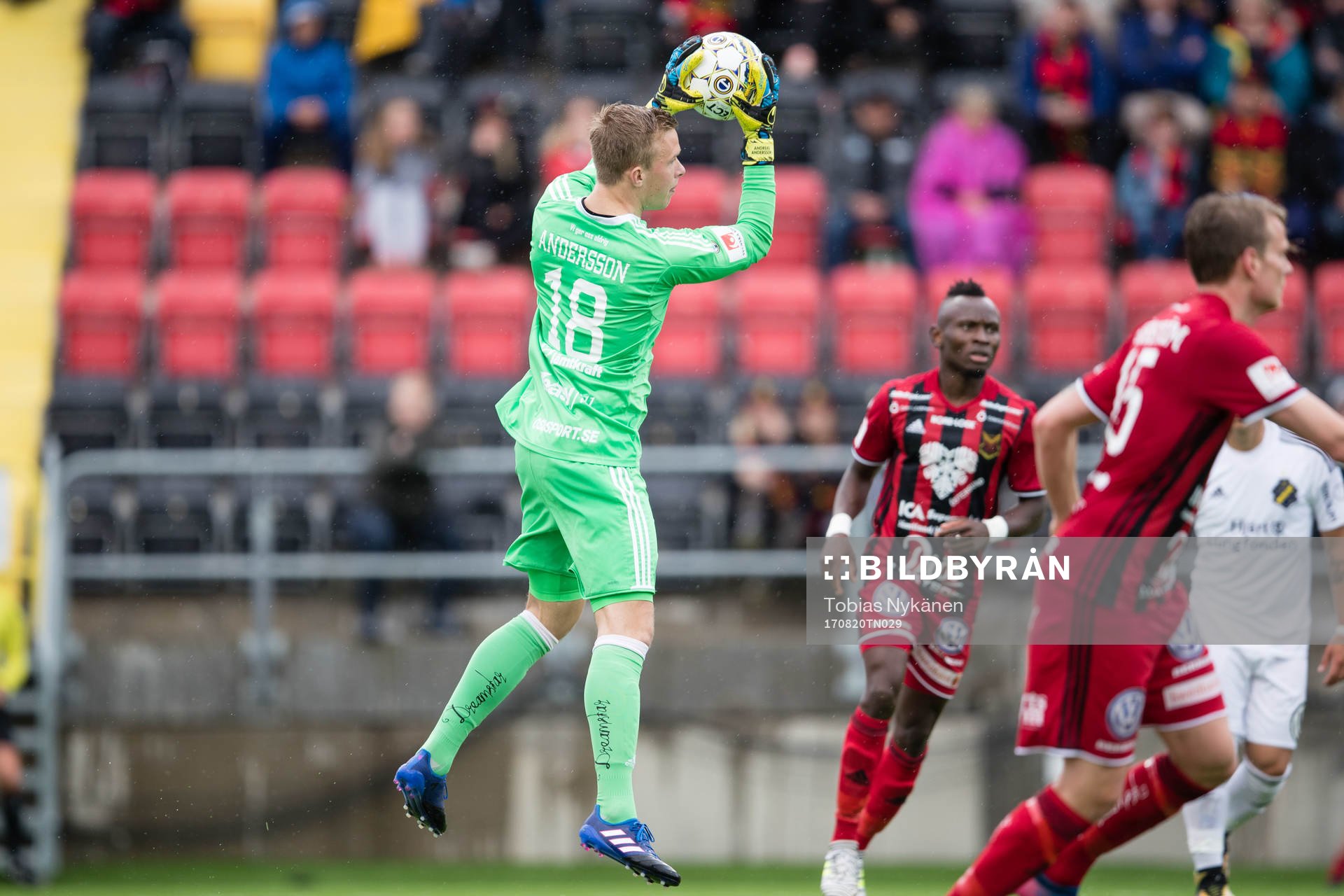 Östersunds målvakt Andreas Andersson