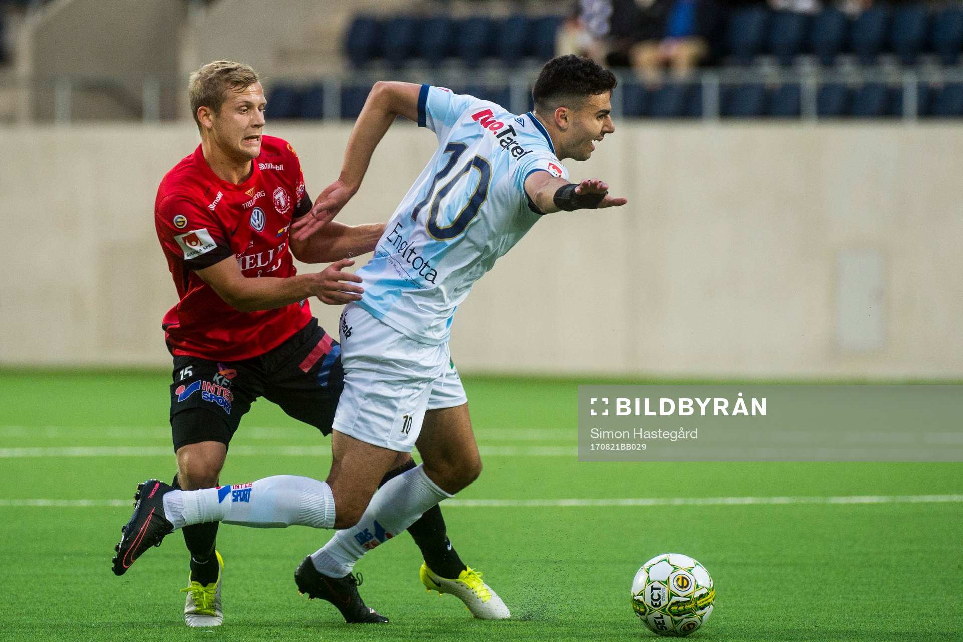 Trelleborgs Erik Andersson och Gefles Deniz Hümmet